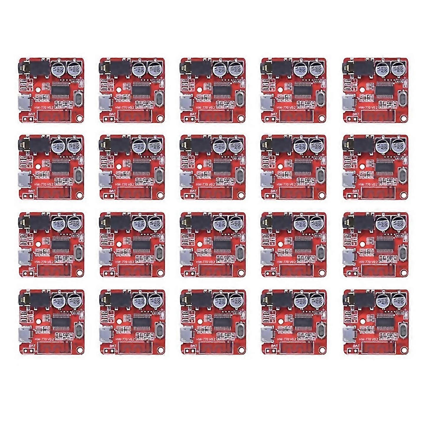 For 20pcs Bluetooth Audio Receiver Board Mp3 Lossless Decoder Board