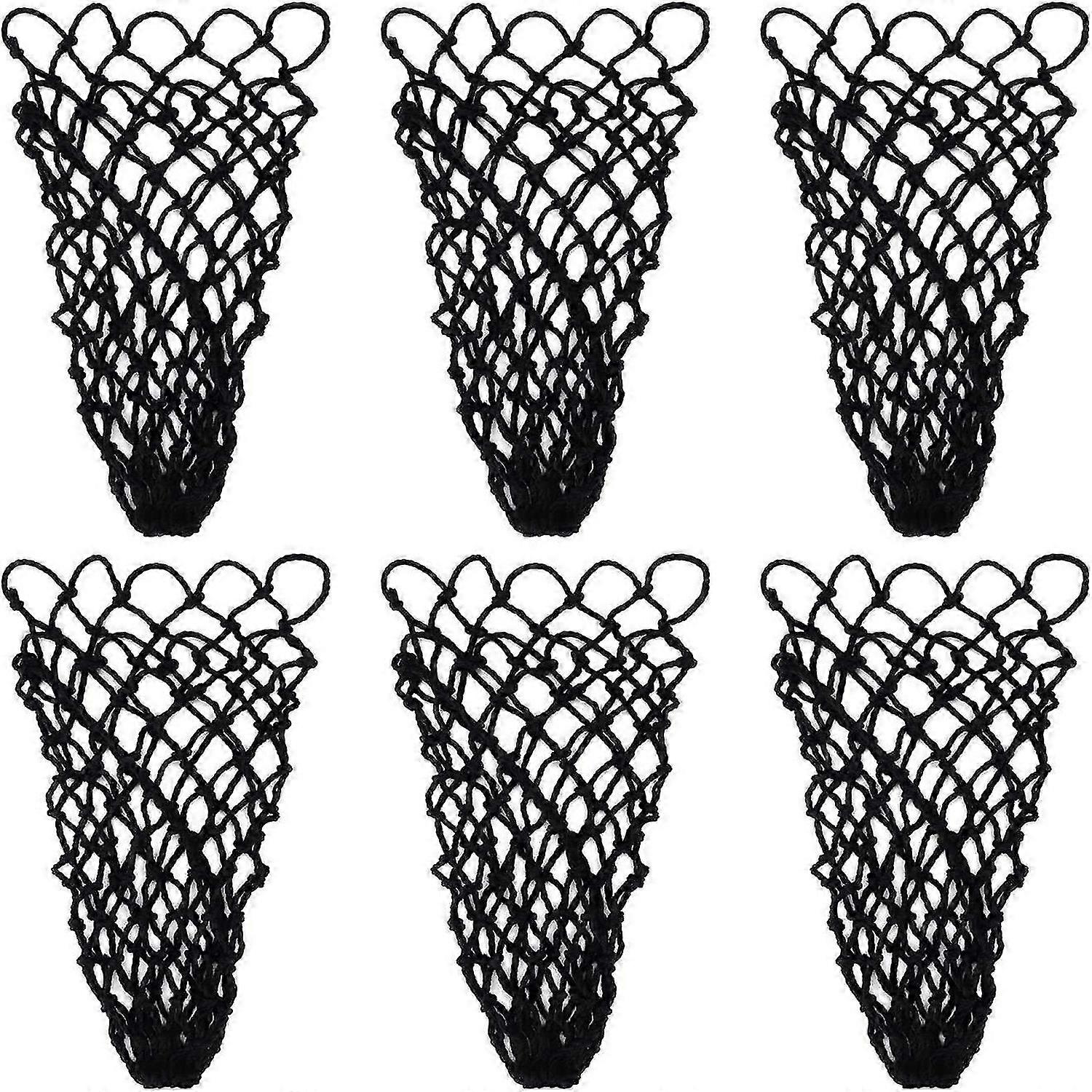 6pcs Baumwolle Pool Tisch Mesh Taschen Durable Pool Mesh Taschen Pool Tisch Zubehör