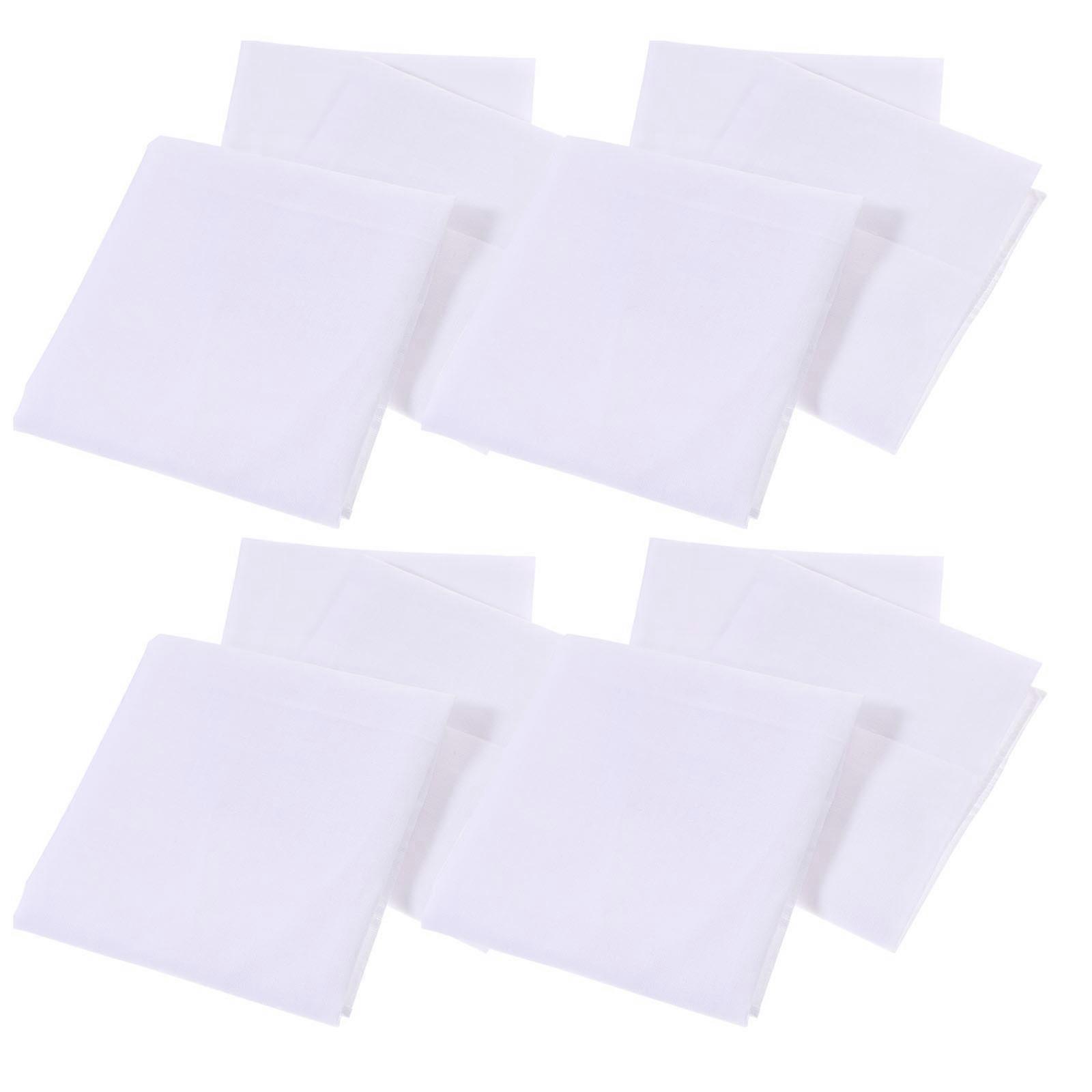 Cotton Sweat Towel Practical Burp Cloth Absorbent 12Pcs for Children