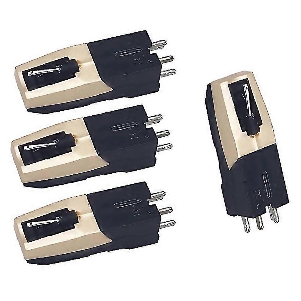 For 4pcs Phonograph Turntable Stylus Needle Accessory For Lp Vinyl Player