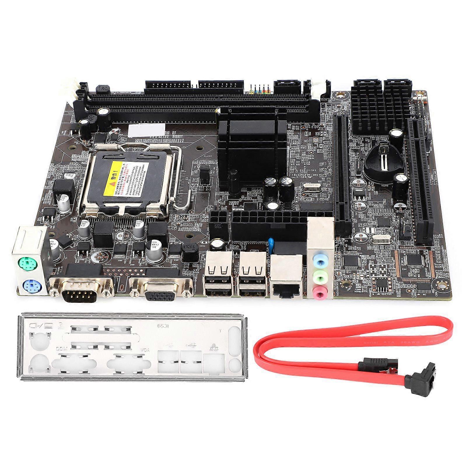 Motherboard LGA 775 DDR3 for Intel G41 Chipset Dual Channel Desktop Computer Mainboard