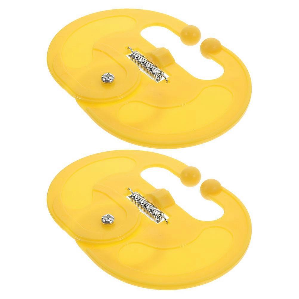 Cattle Weaning Tool for Calves 4Pcs Portable Plastic Nose Rings