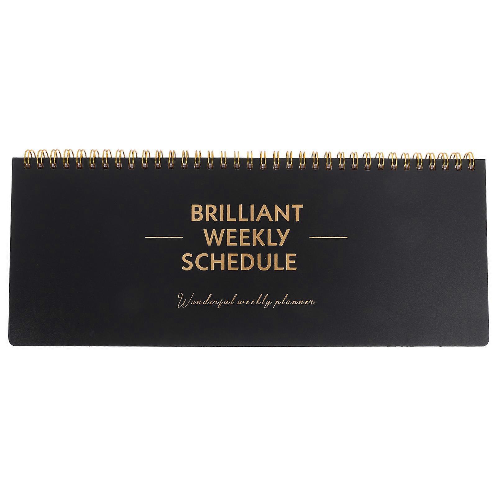 Office Work Agenda Planner Notepad Weekly Planner for Writing 3Pcs