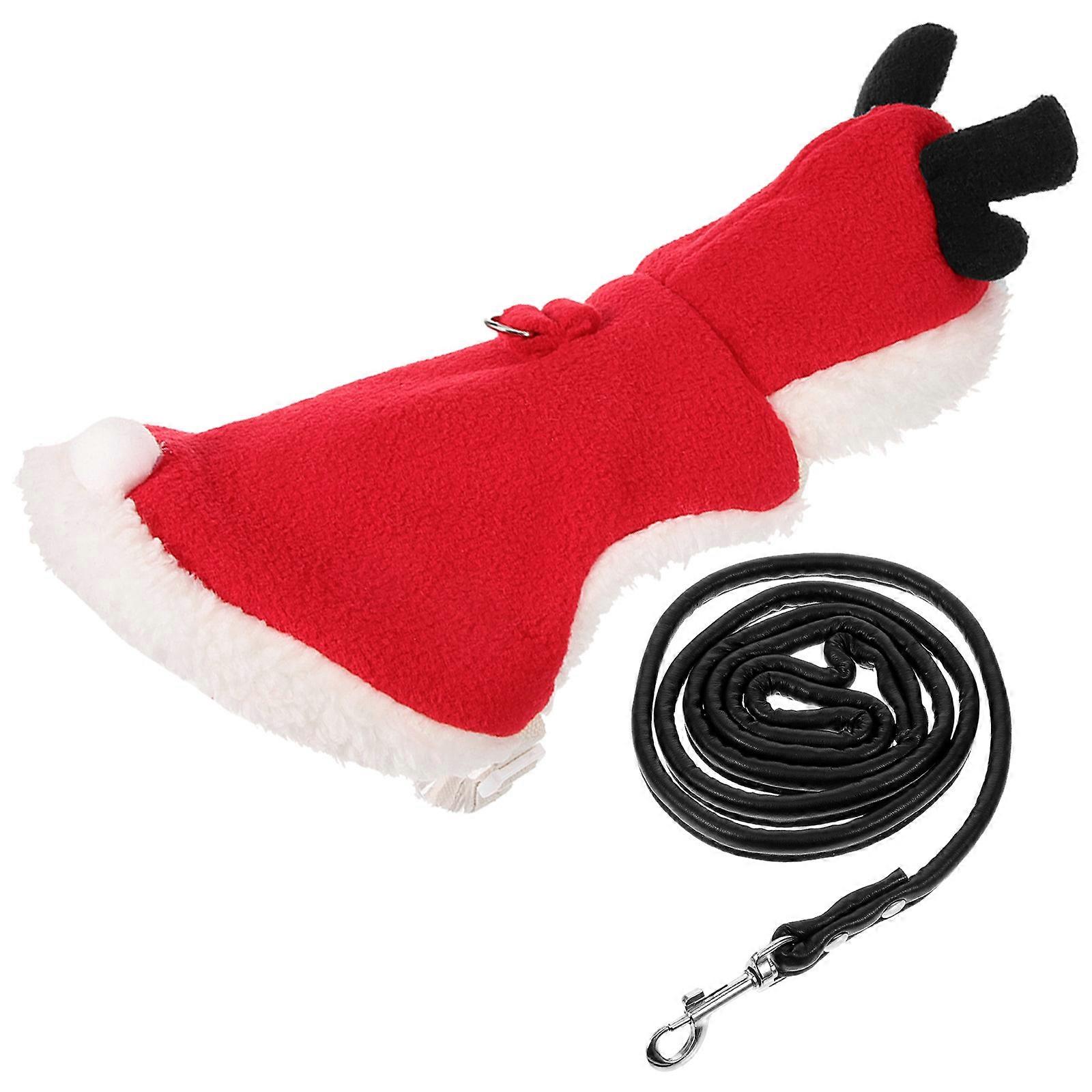 5Pcs Practical Bunny Harness And Leash For Pets Designed For Comfort During Outdoor Walking Activities With Adjustable Features