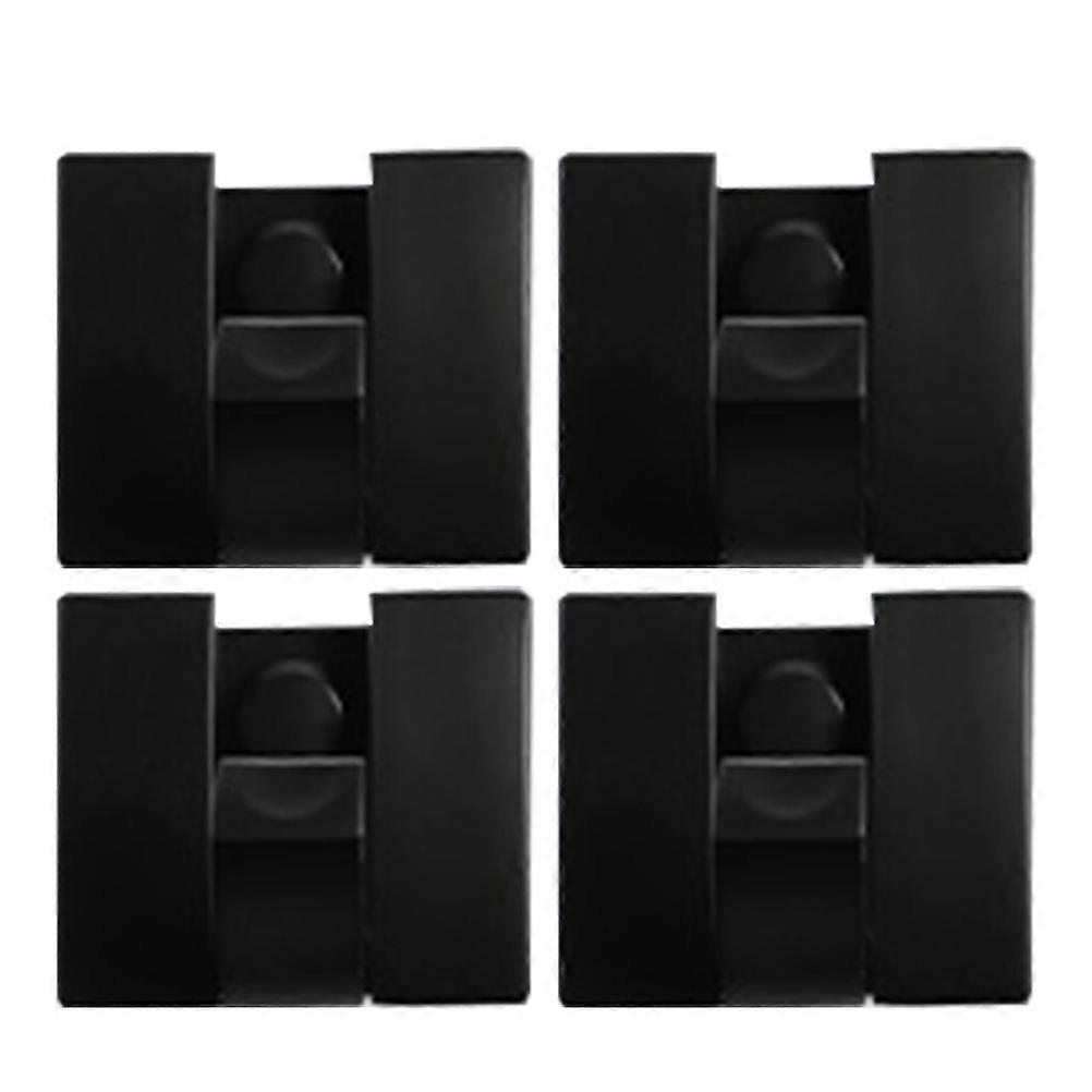 Space Saving Foldable Hooks 8Pcs Rectangular Bathroom Hangers For Hanging Household Items In Kitchen Bedroom Entryway