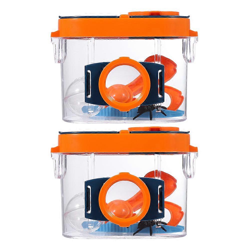 Insect Viewers Outdoor Observation Magnifying Boxes for Storage 6Pcs