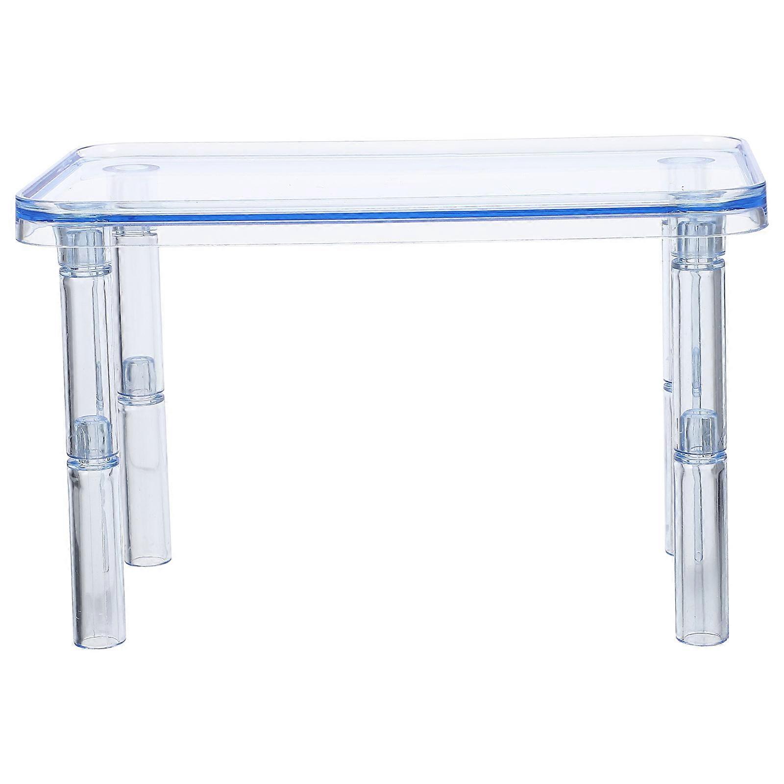 Blue Hamster Platform Wear-Resistant Hamster Bed for 3Pcs Small Pets