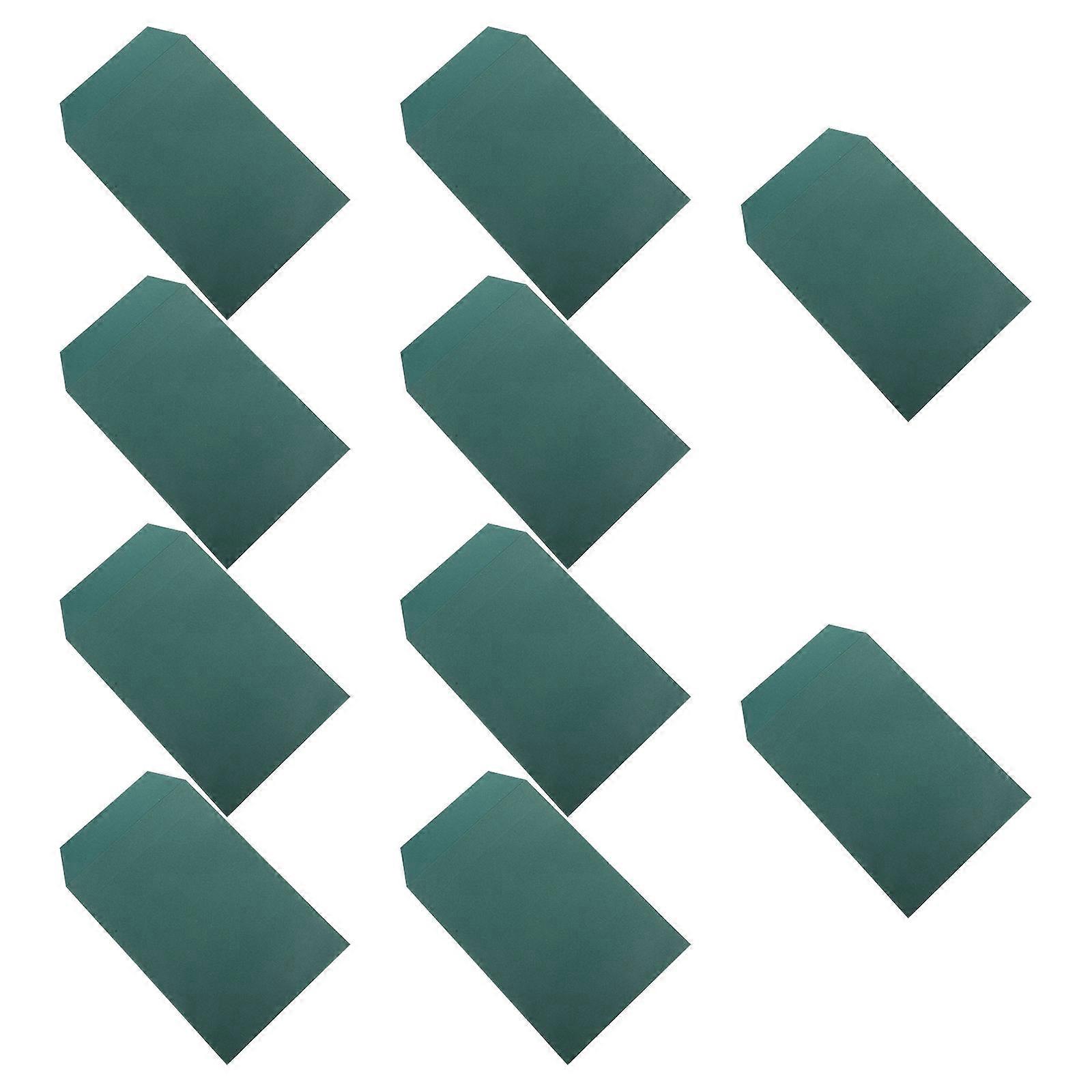 Decorative Paper Envelopes Green A4 File Bags for Storage 30Pcs Office