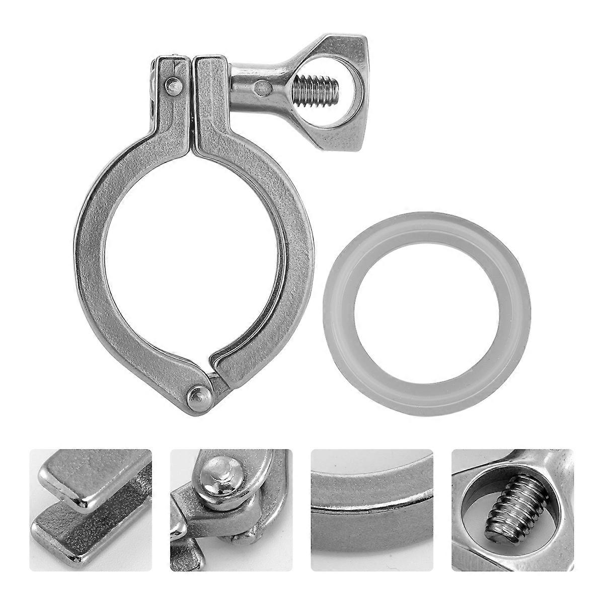 Single Pin Clamp Stainless Steel for Heavy Duty Usage 1Set