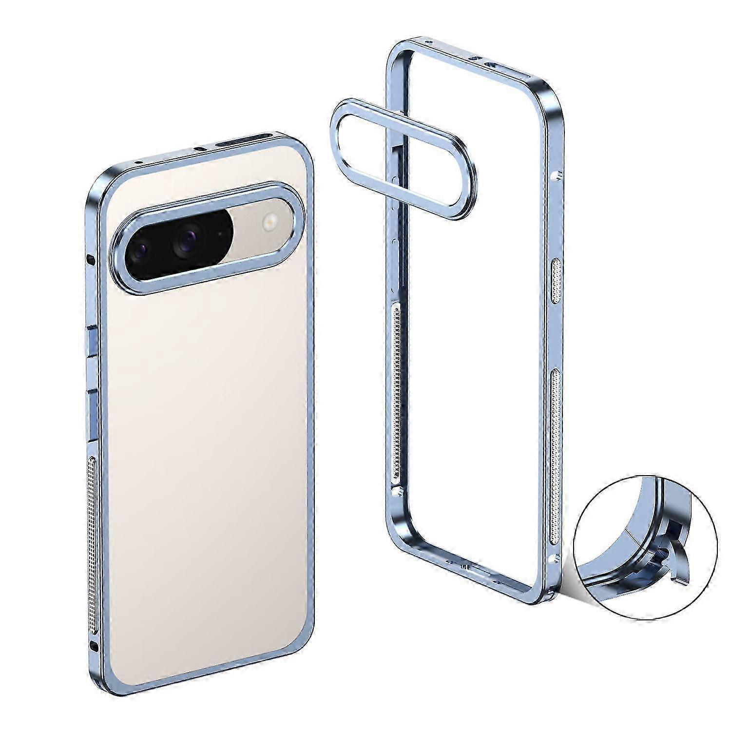 Metal Frame Heat Dissipation Phone Case with Camera Guard Ring 2025