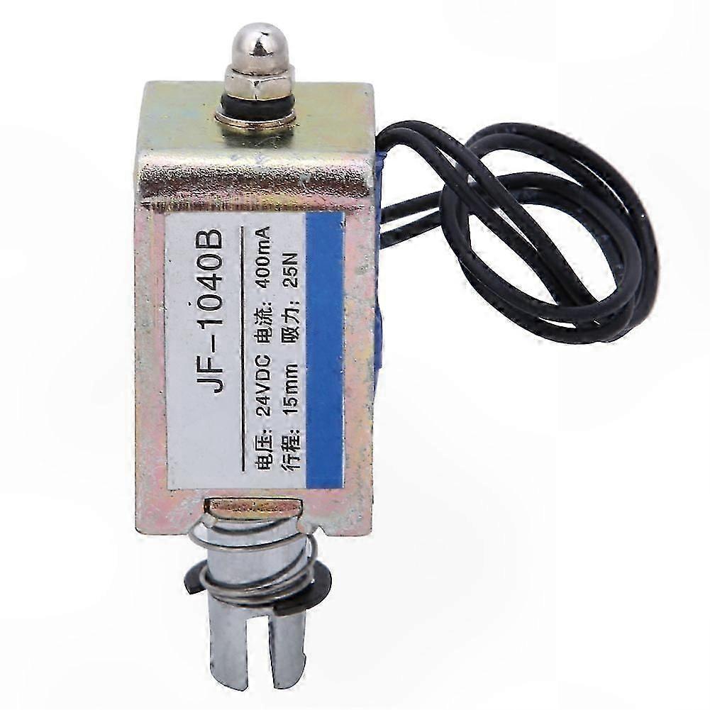 JF-1040B 25N 24V DC Push-Pull-Elektromagnet 15mm Hub Solenoid