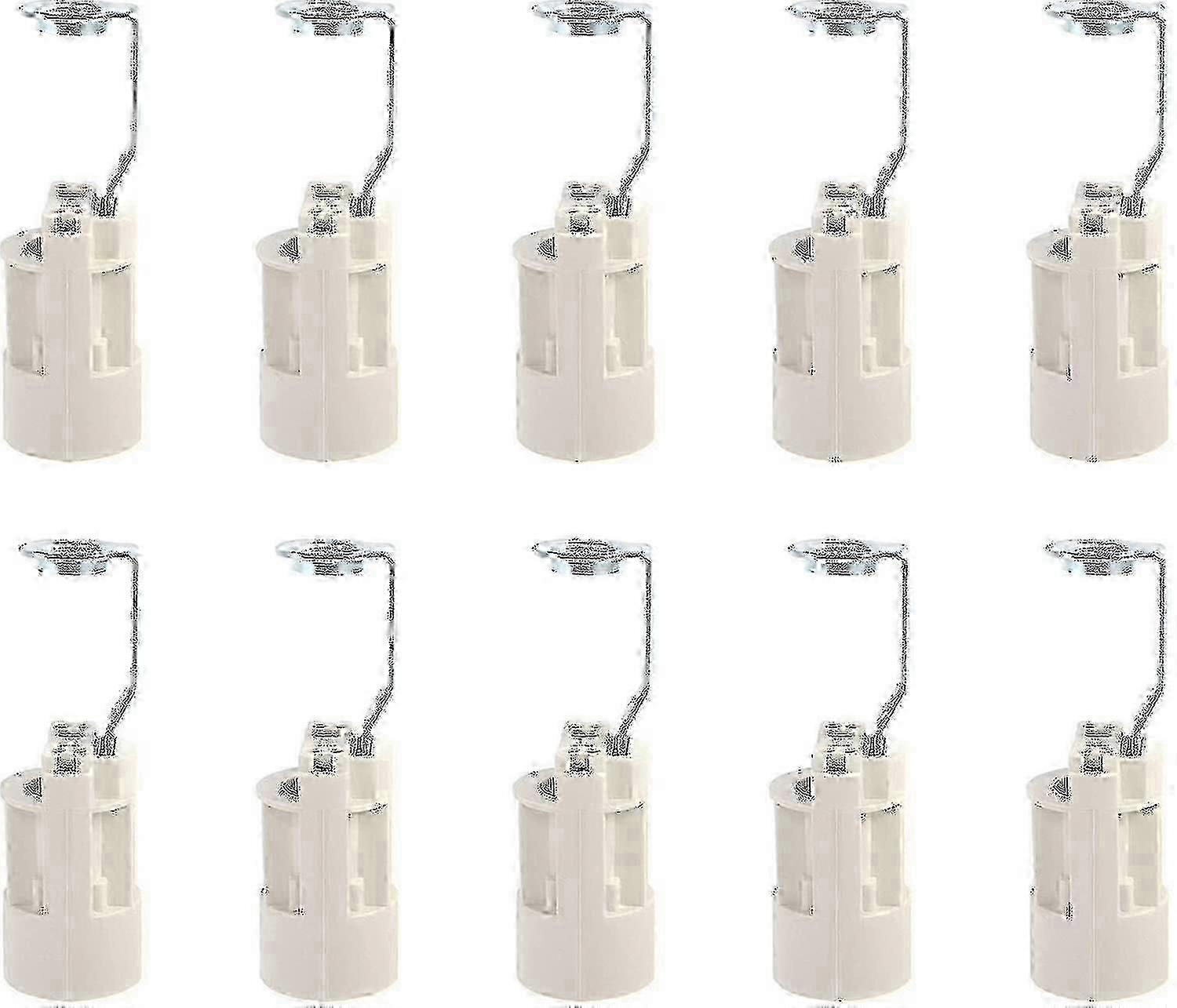 2025 10 Pcs E14 Bulb Base Adjustable E14 Lamp Sockets Converter E14 Sockets Candle Lamp Holder