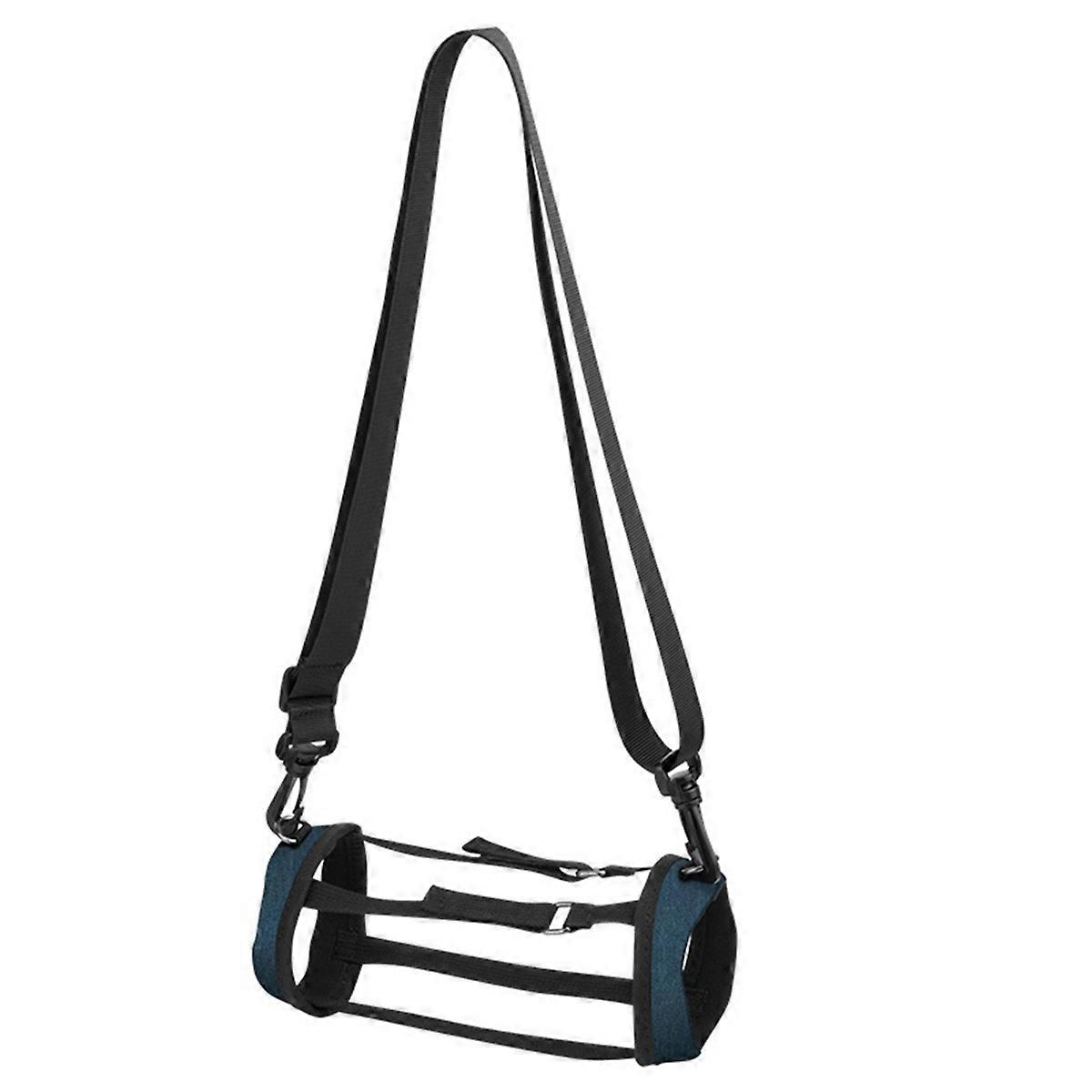 Travel Carrying Case for Charge 5 Portable Speaker, Protective Cover Case with Adjustable Shoulder Strap Blue