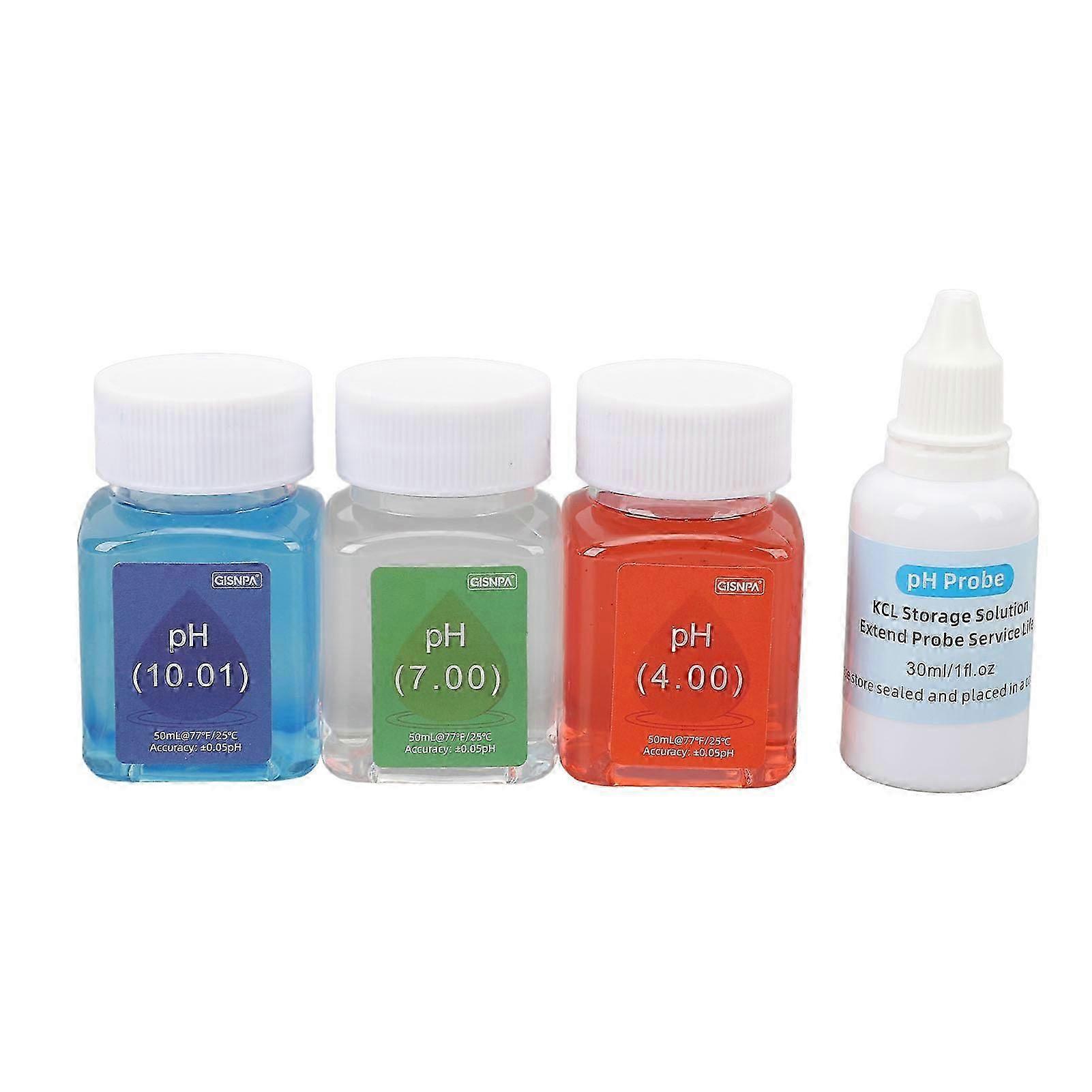 pH Meter Calibration Solution Kit 7.00 4.00 10.01 Laboratory pH Pen Calibration Solution