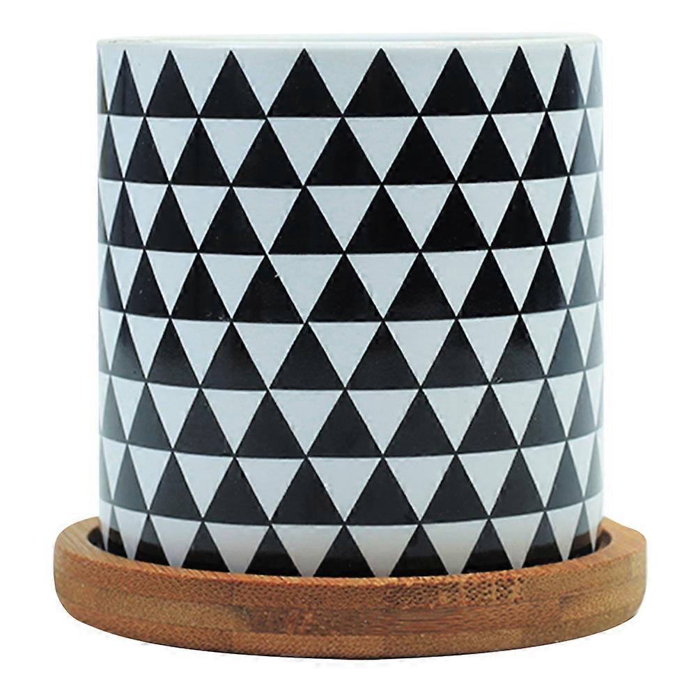 Creative Ceramic Vase for Desktop Flower Use 2Pcs Set