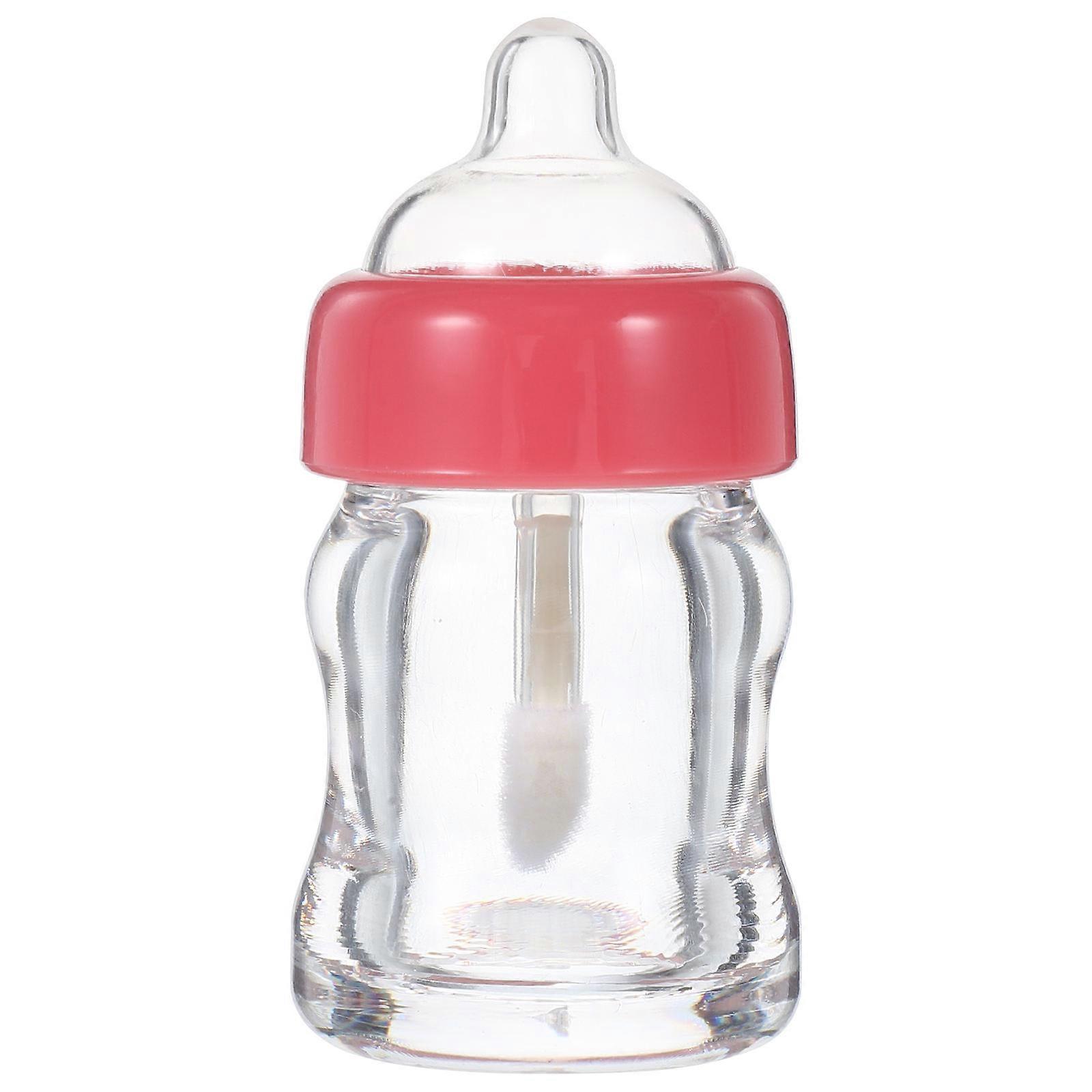 Lipstick Empty Tube Baby Bottle Shape for Storage Use 30Pcs Pink