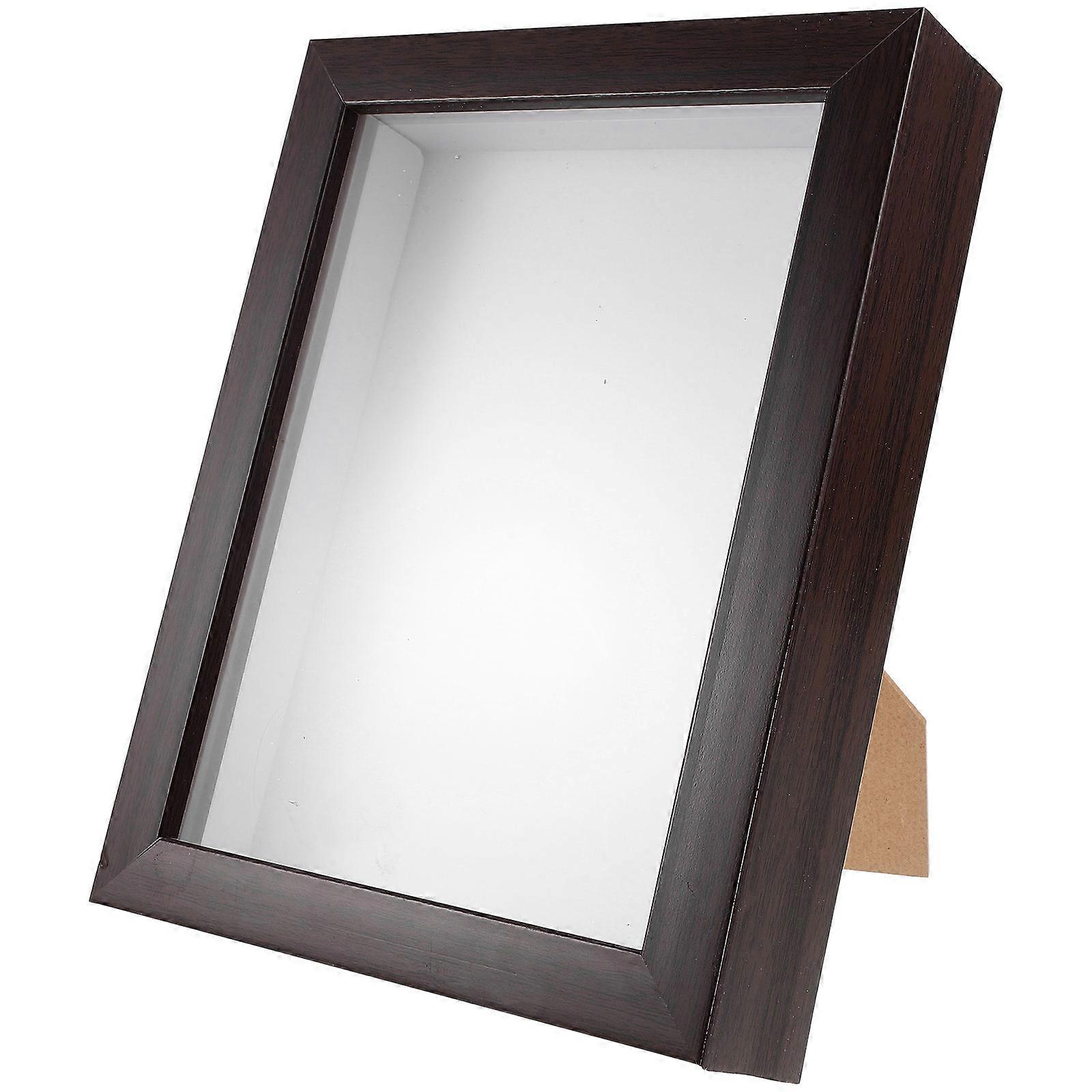 Picture Frame For DIY Enthusiasts Rectangular Flower Display Case 3Pcs