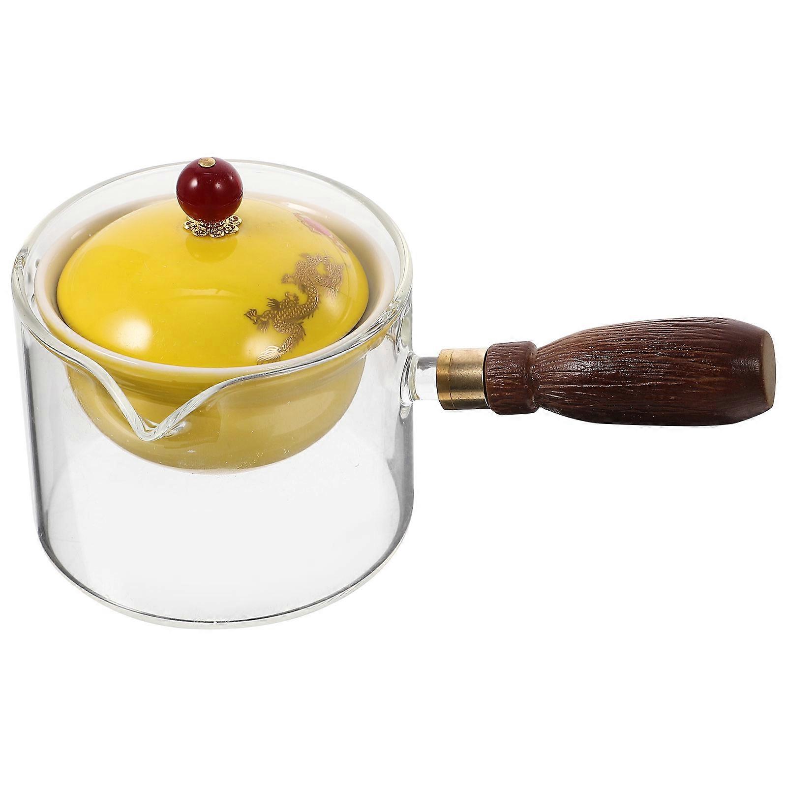 Household Teapot Side Handle for Tea Ceremony 3Pcs Pack