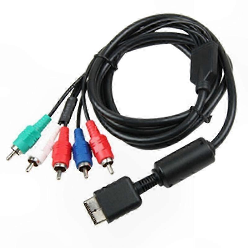 HD Component AV Cable for PS2/PS3 Slim, 6FT YPbPr TV Connection Wire