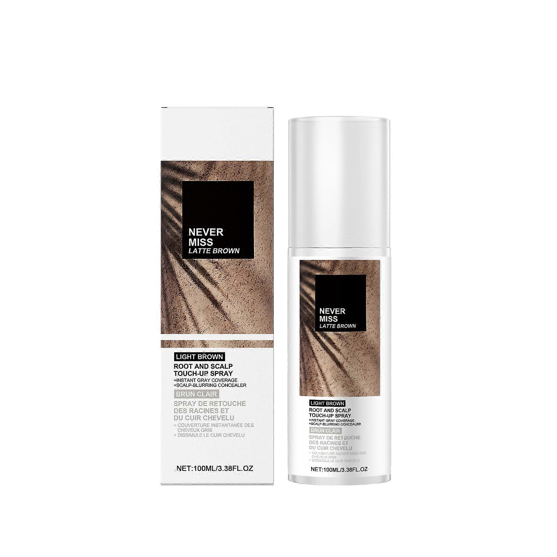 AMZ Hair color Replenishing Spray (light brown) is a gentle and natural disposable hair color replenishing spray that is portable for daily use
