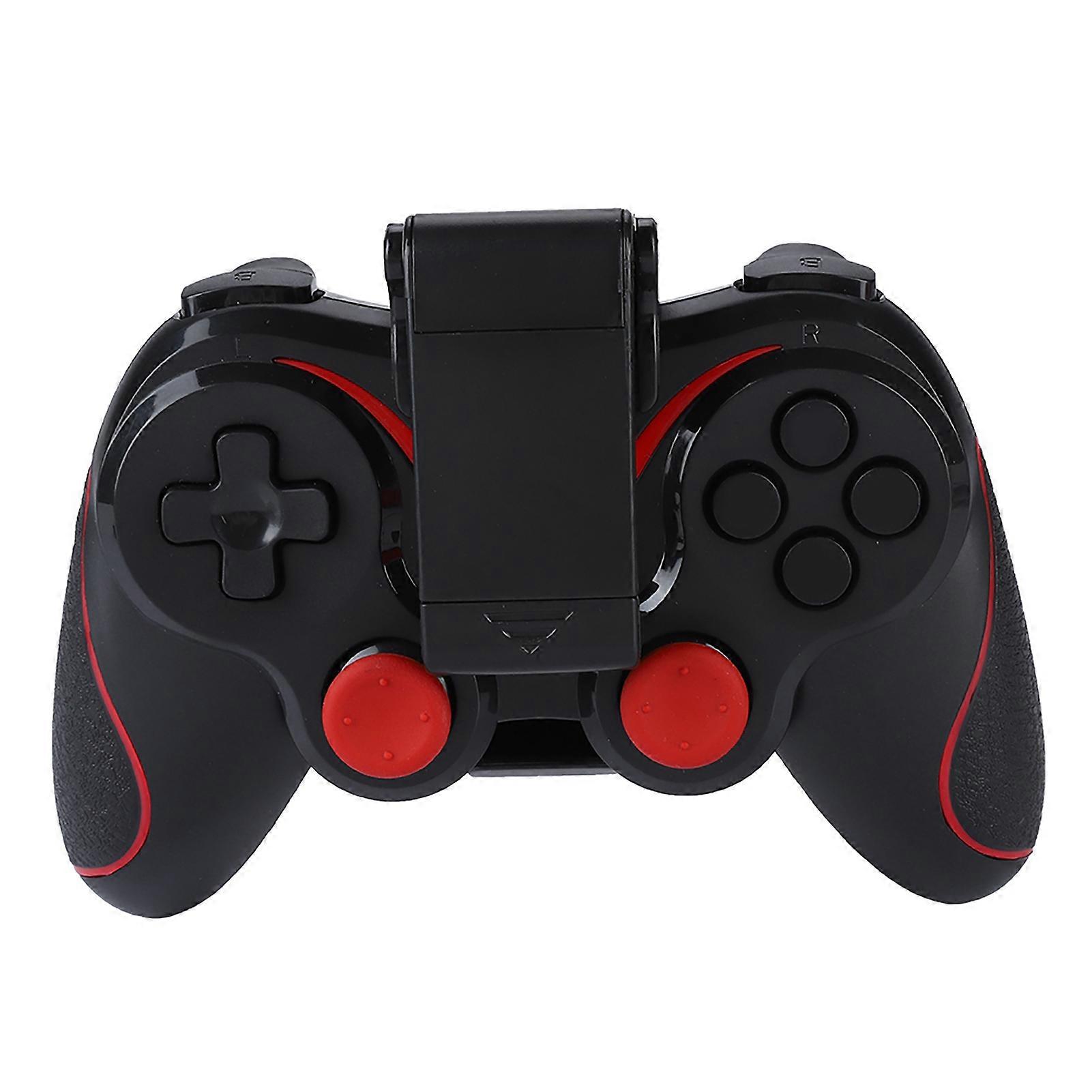 Bluetooth Game Controller High Sensitivity Gamepad Realistic Vibration Ergonomic Wireless 10m Range Compatible with Android iOS