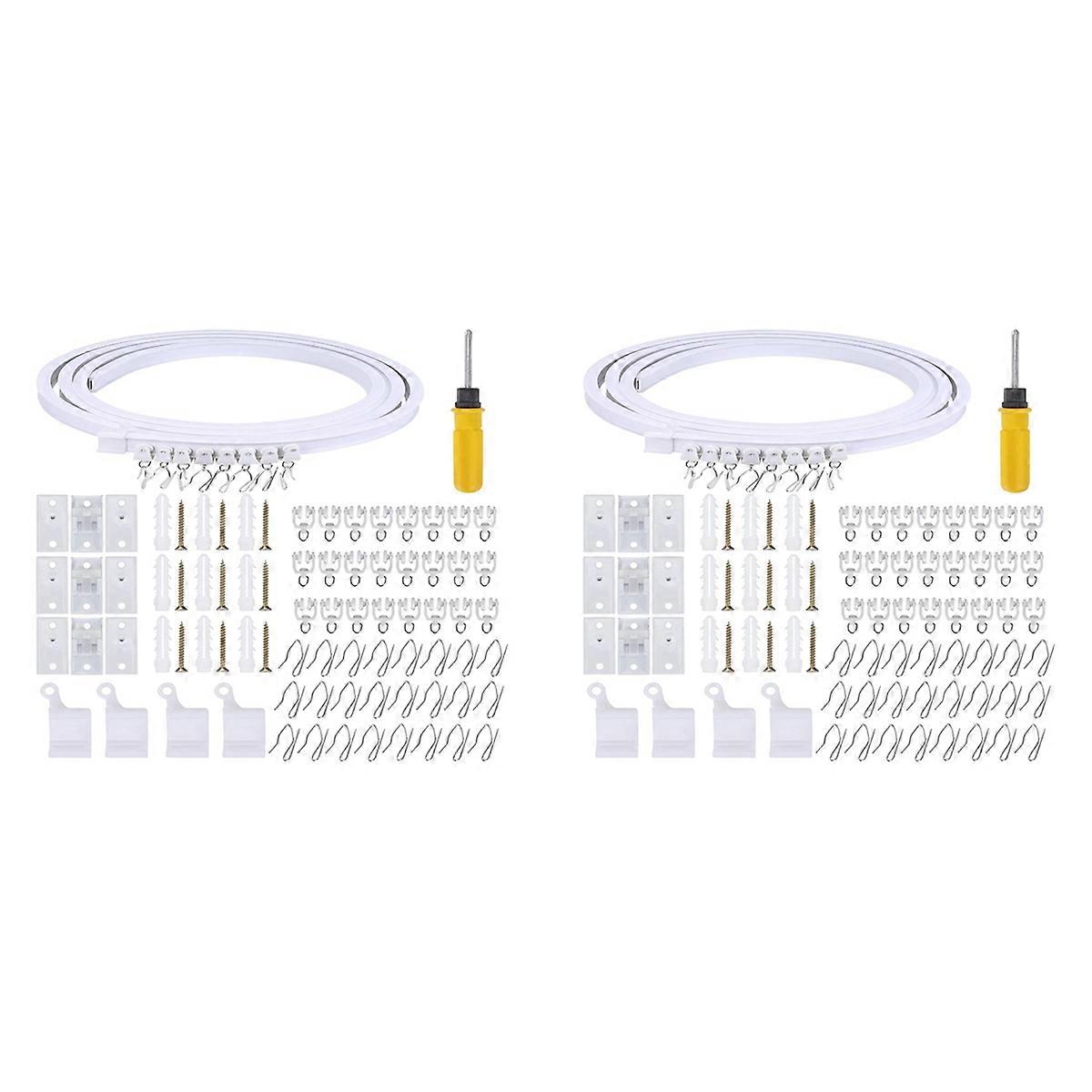 5M Bendable Ceiling Curtain Rail, Accessories, Curved Curtain Rail