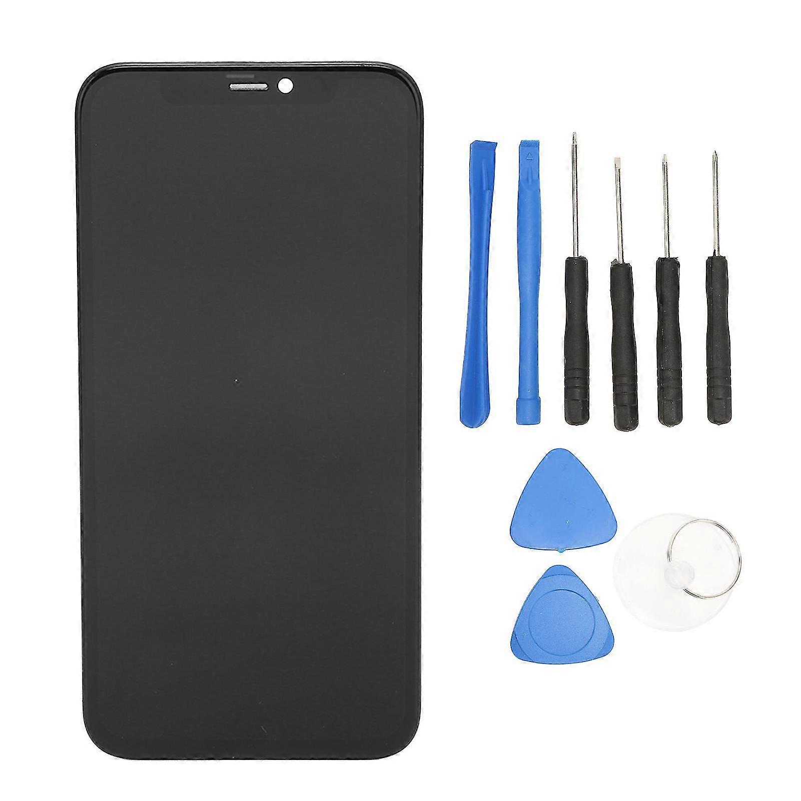 25-26 Phone Touch Screen Digitizer Assembly Organic Light Emitting Diode Phone Maintenance with Tool For IOS 11 Pro