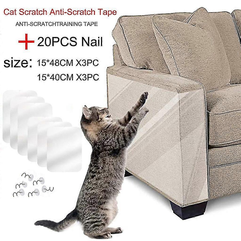 Pet Cat Scratch Guard Mat Cat Scratching Post Furniture Sofa Protector