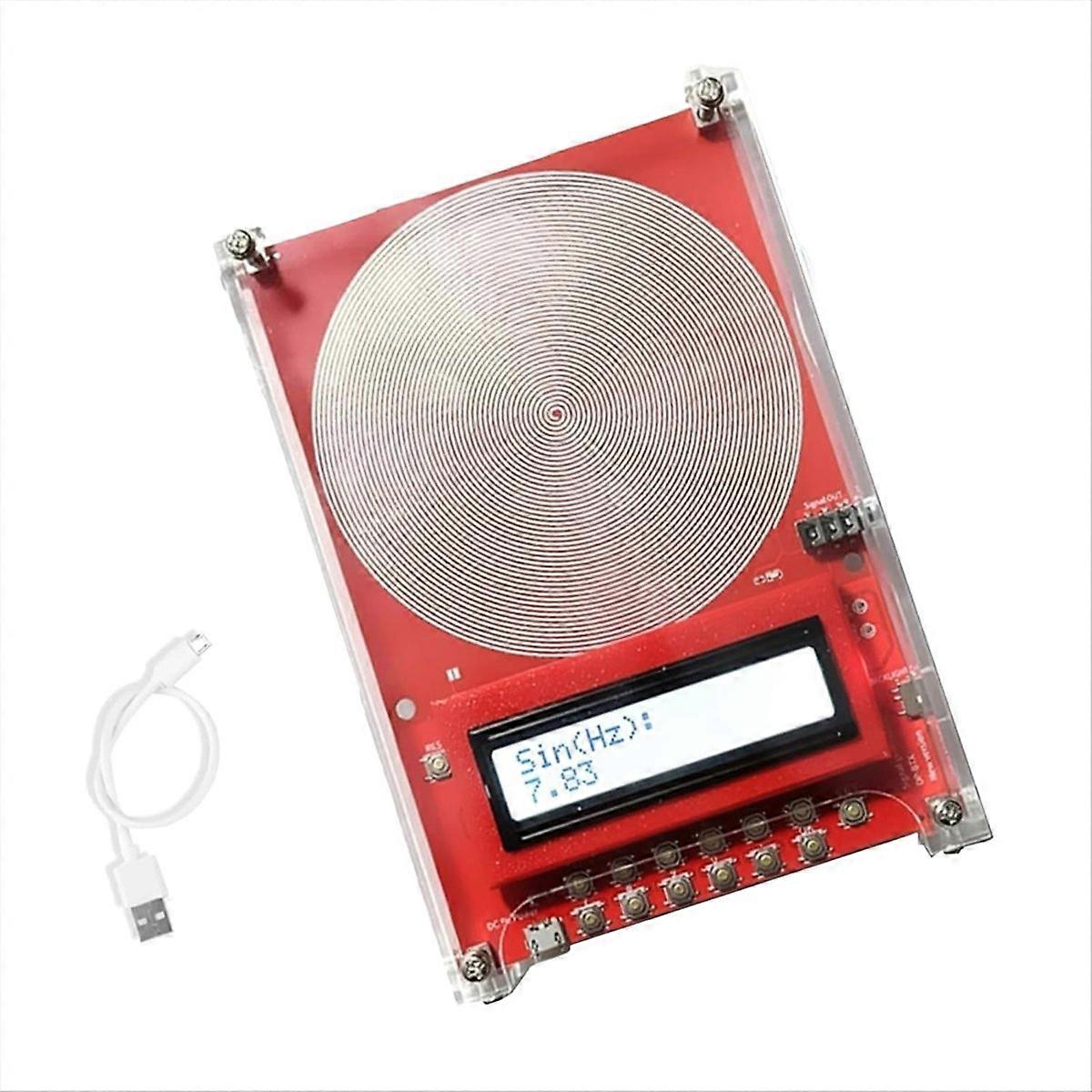 Custom Frequency Generator V2, 7.83Hz SchumannWave Resonance Generator, 0.01Hz-200000Hz Adjustable Sine Wave Resonance B