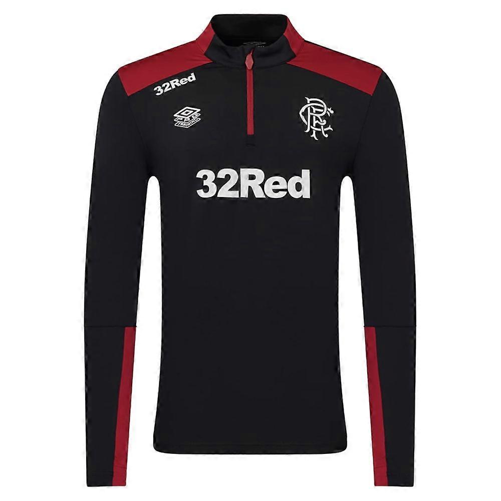 2025-2026 Rangers Pro Training Mid Layer Top (Caviar)