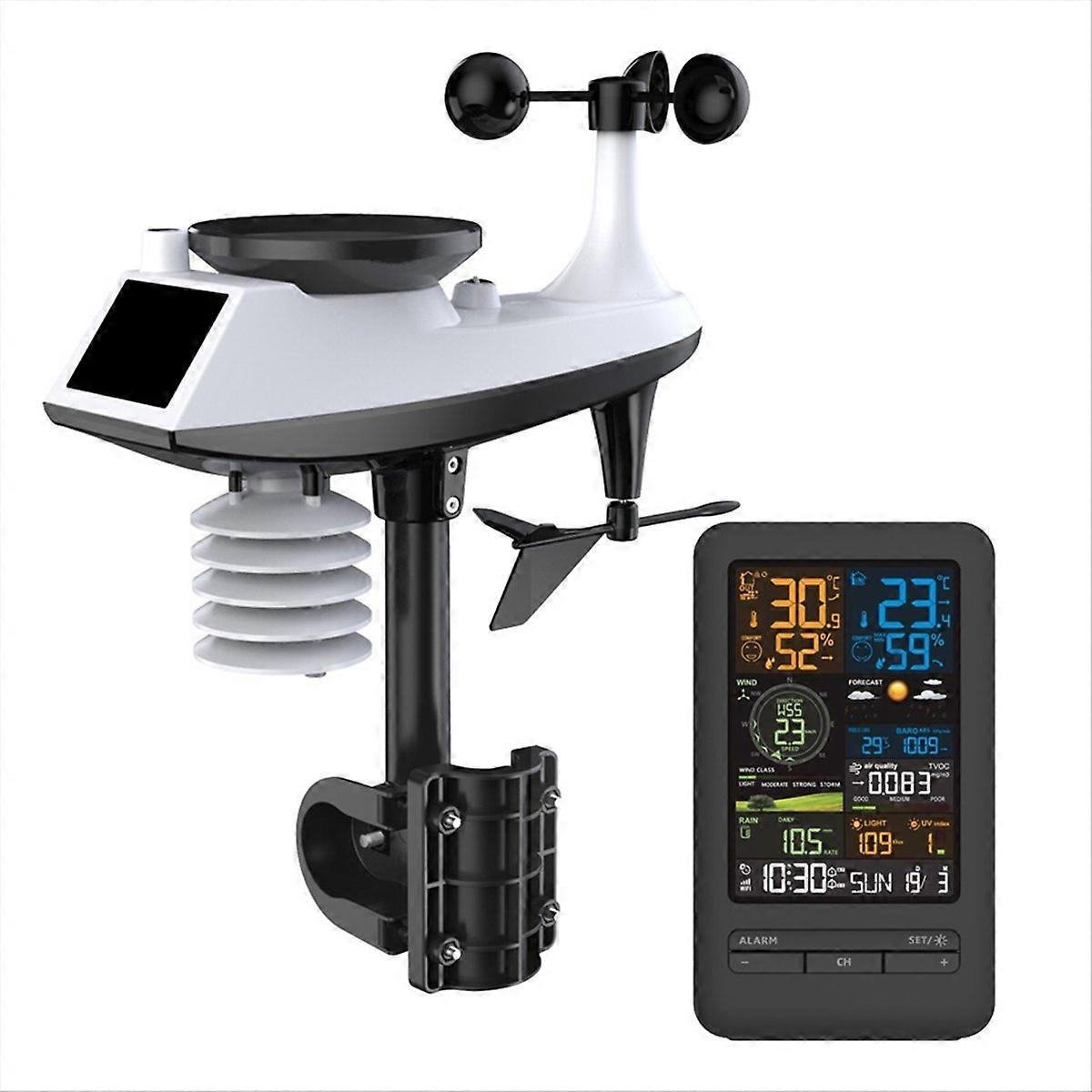 Intelligent Temperature Meter Color Screen Digital Clock