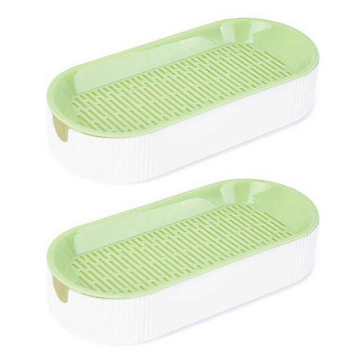 Hydroponic Cat Grass Box Hydroponic Soilless Planting Cat Grass Pot B