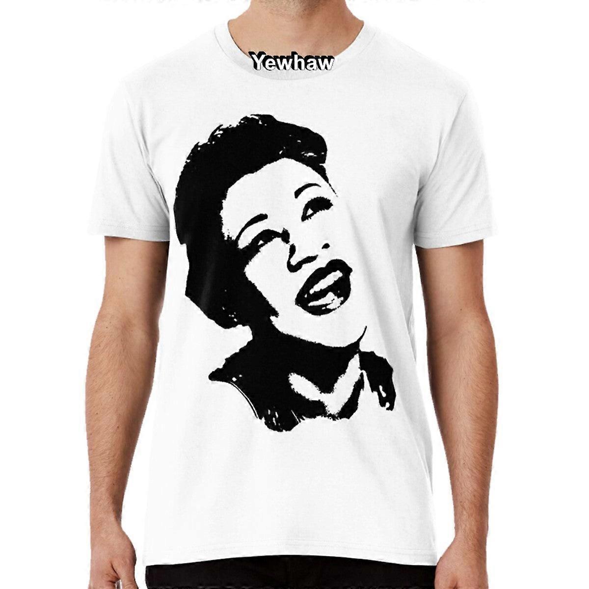 Ella Fitzgerald Face - Černobílé tričko