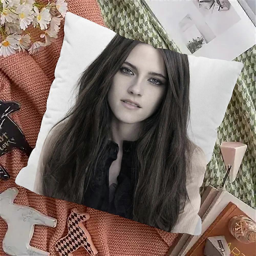 v378クリステンスチュワートクッションカバースロー枕カバー装飾的な高級寝枕装飾的なクッションカバーソファホームgg378