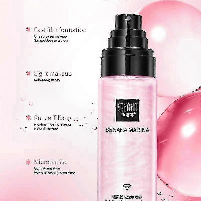 100ml Setting Spray for Makeup, Long-Lasting, Waterproof, Sweatproof, Oil-Control, Hydrating Solution for All Skin Types