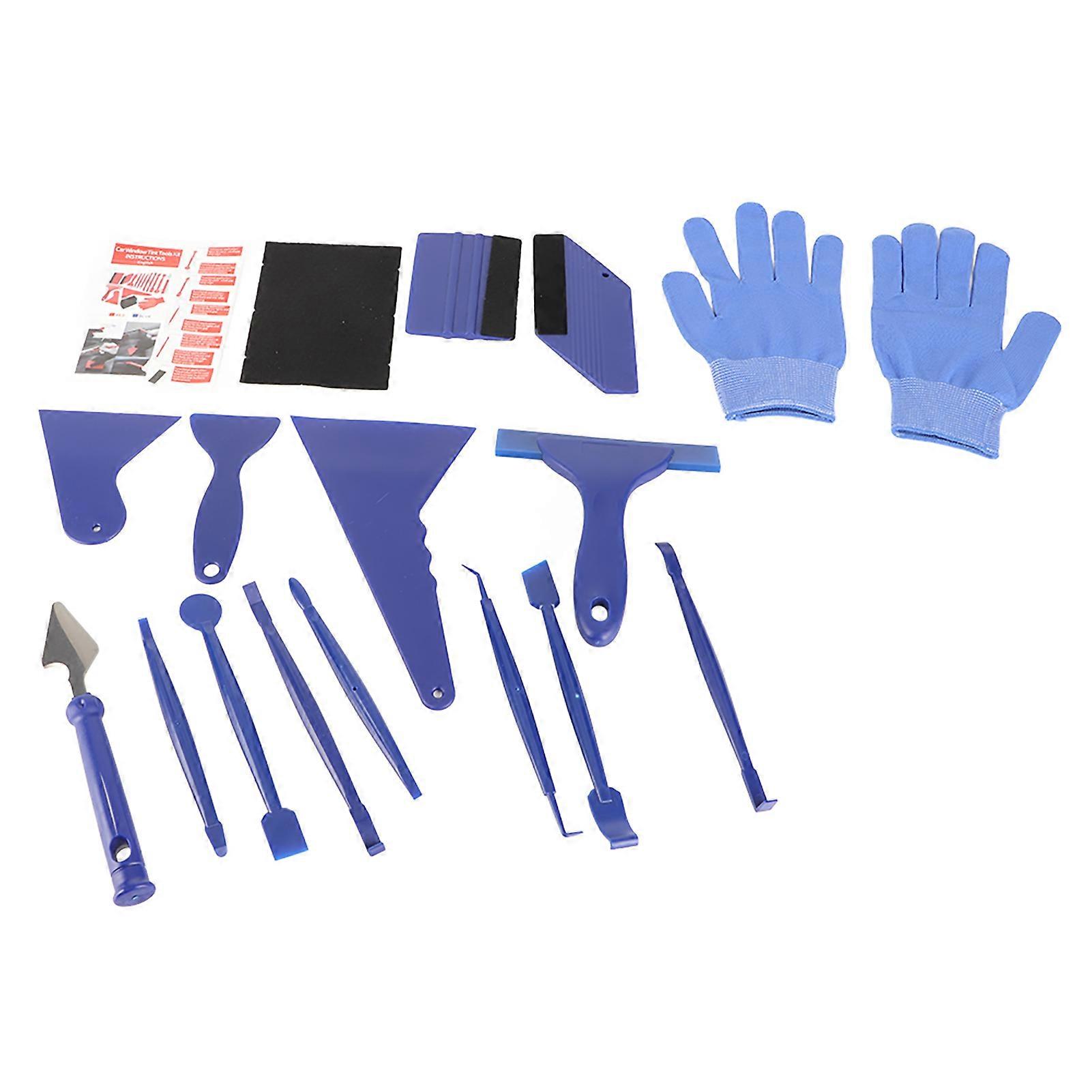 Sticker installation tools for car - 21pcs edge-closing squeegee kit