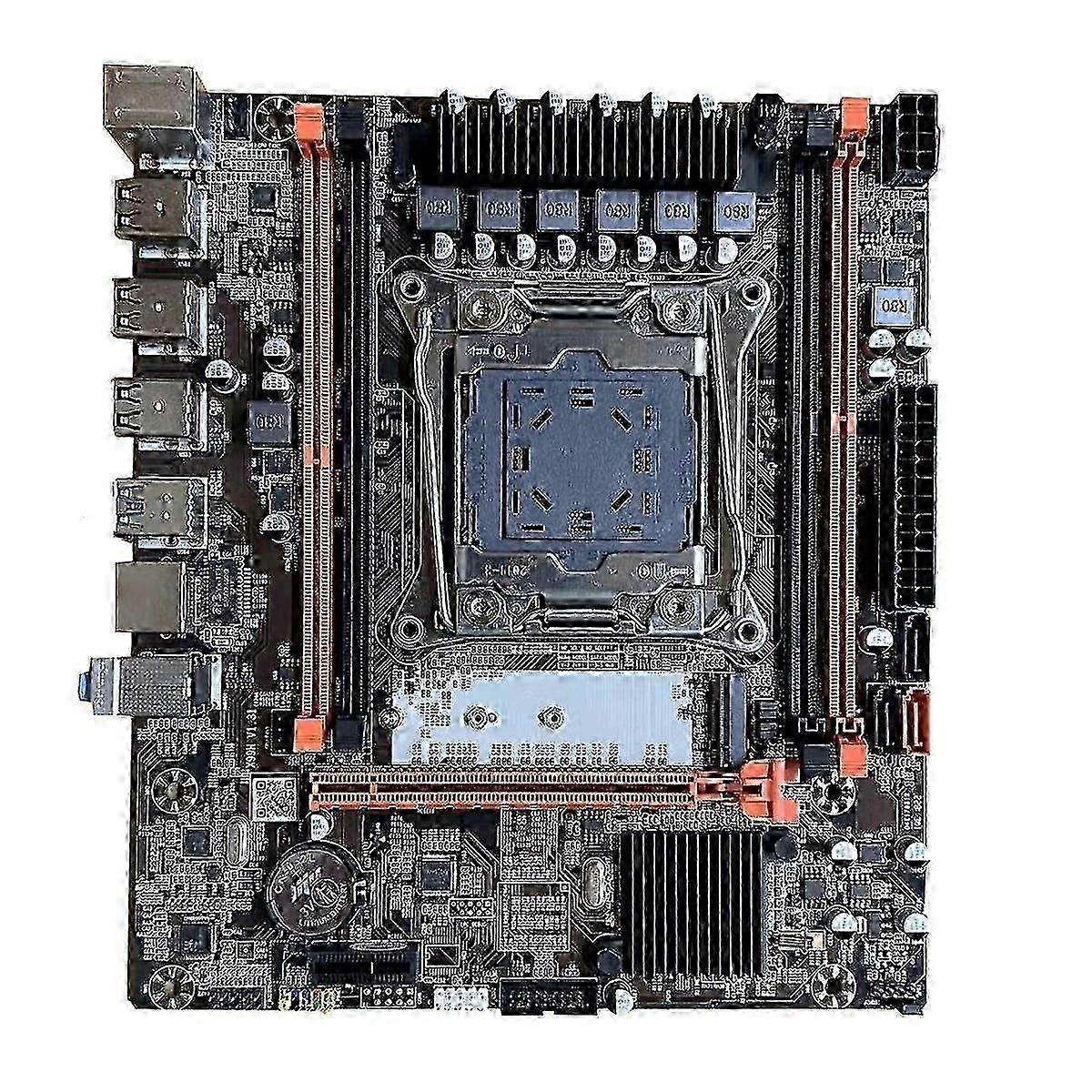 X99H Desktop Moederbord+Thermal Grease LGA2011-V3 B85 Spaander DDR3X4 ECC Slot M.2 NVME PCI-E 3.0 X16