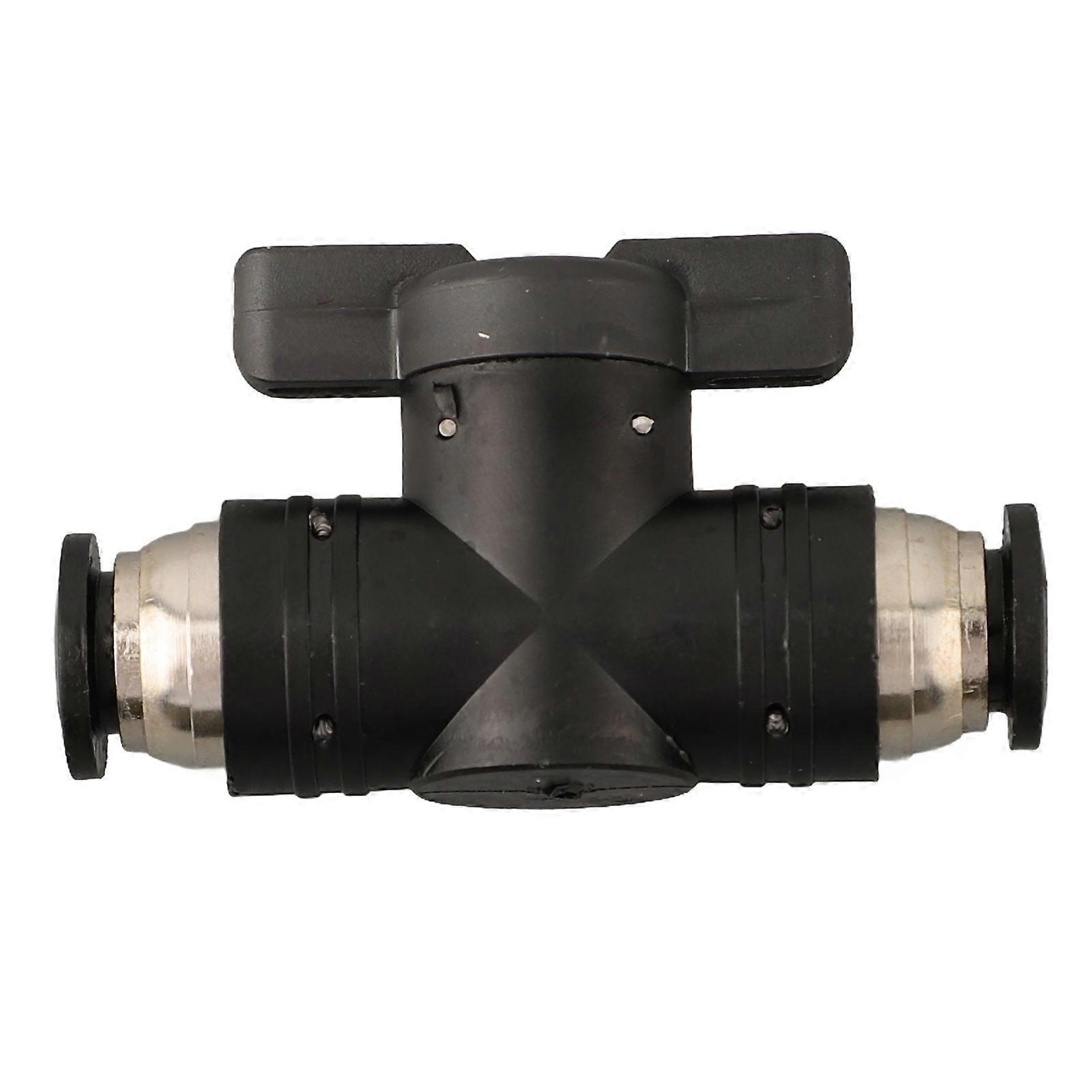 BUC-Tracheal Switch Valve Pneumatic Quick-In Connector Manual Ball Flow Limiting