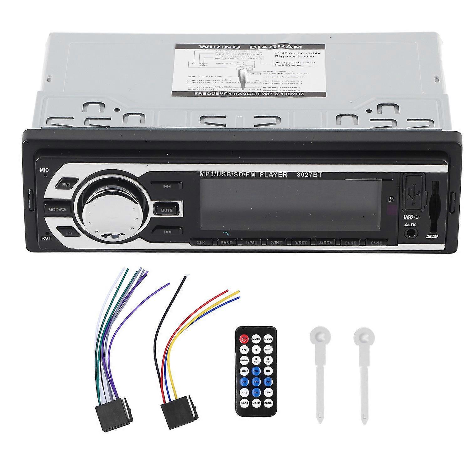 Car Stereo Radio Receiver Multimedia Player Modification with Remote Control Universal