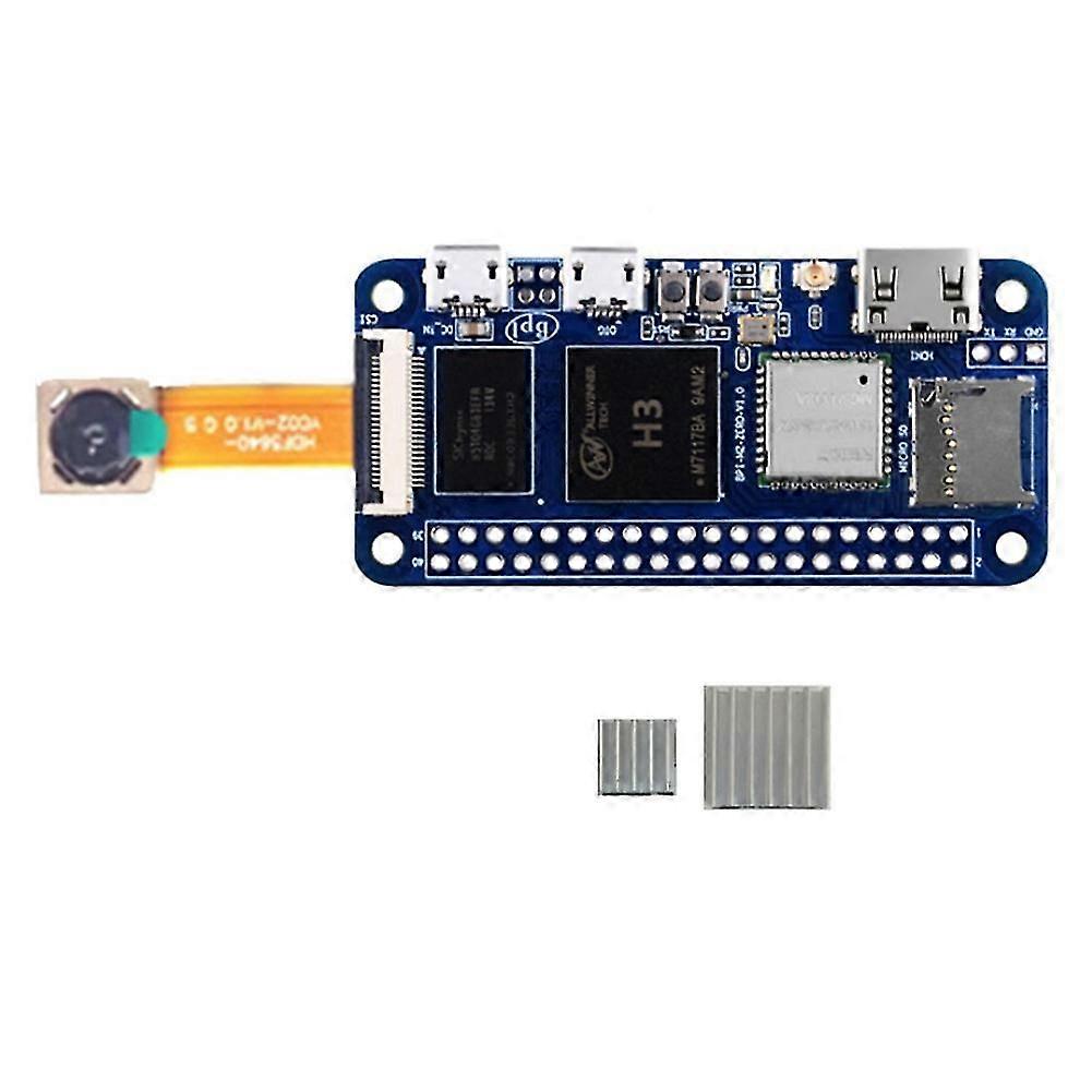For Banana Pi M2 Zero Quard-core 512mb Development Board+ov5640 Camera+heatsinks Same Size As Zero