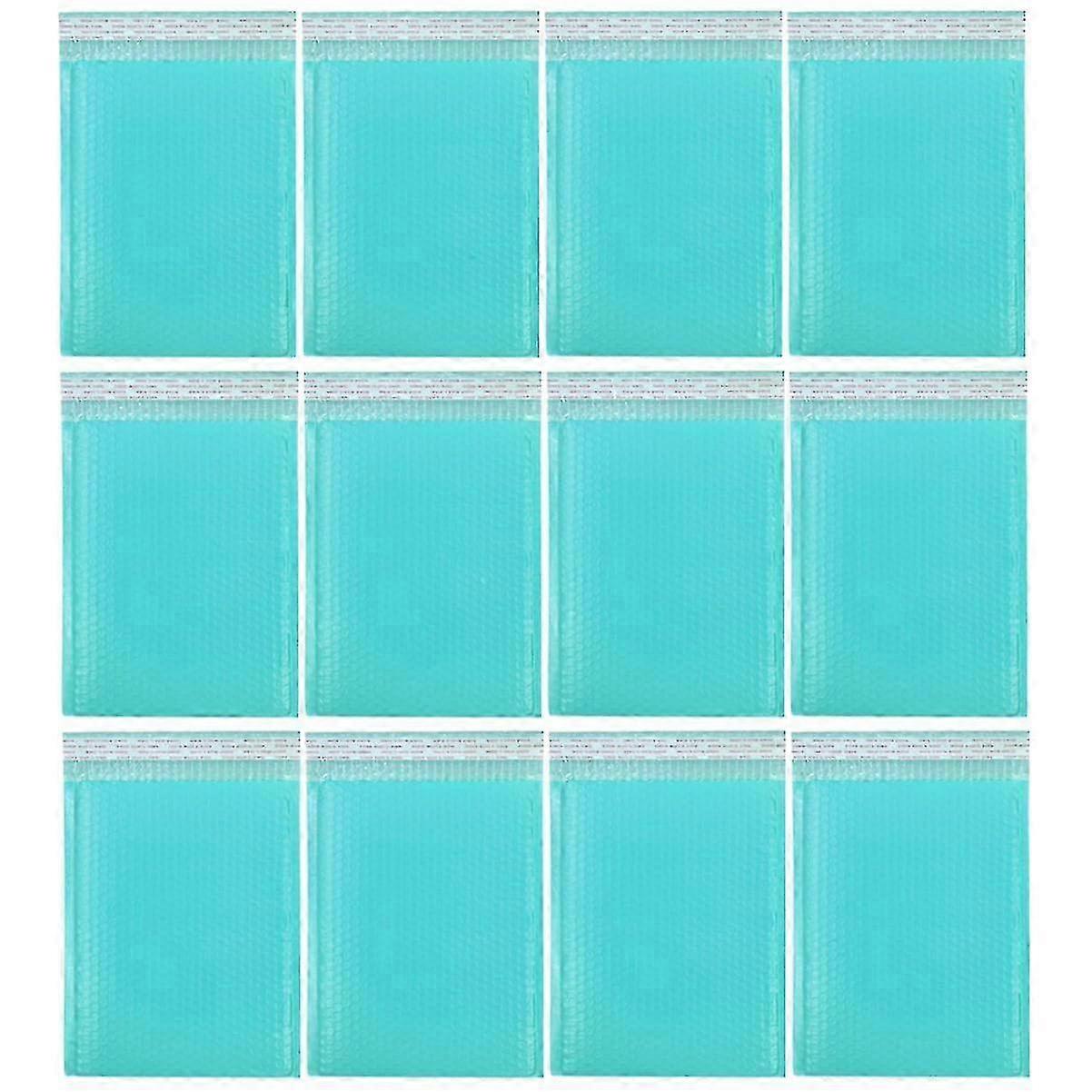 50 قطعة من أكياس الوسائد الهوائية قابلة للطي صغيرة قابلة للإغلاق بعد التعبئة والتغليف التفاف الأظرف مبطنة أكياس بريدية بريدية رياضية