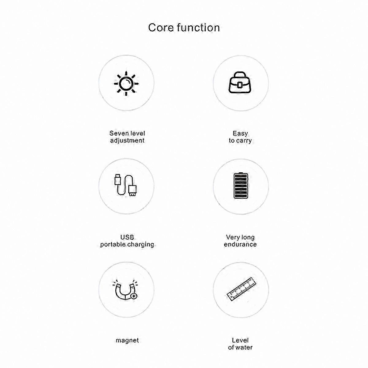 Adjustable Color Temperature Light Stick for Photography 2700K-6000K with UV365nm Function Portable Lighting Tool