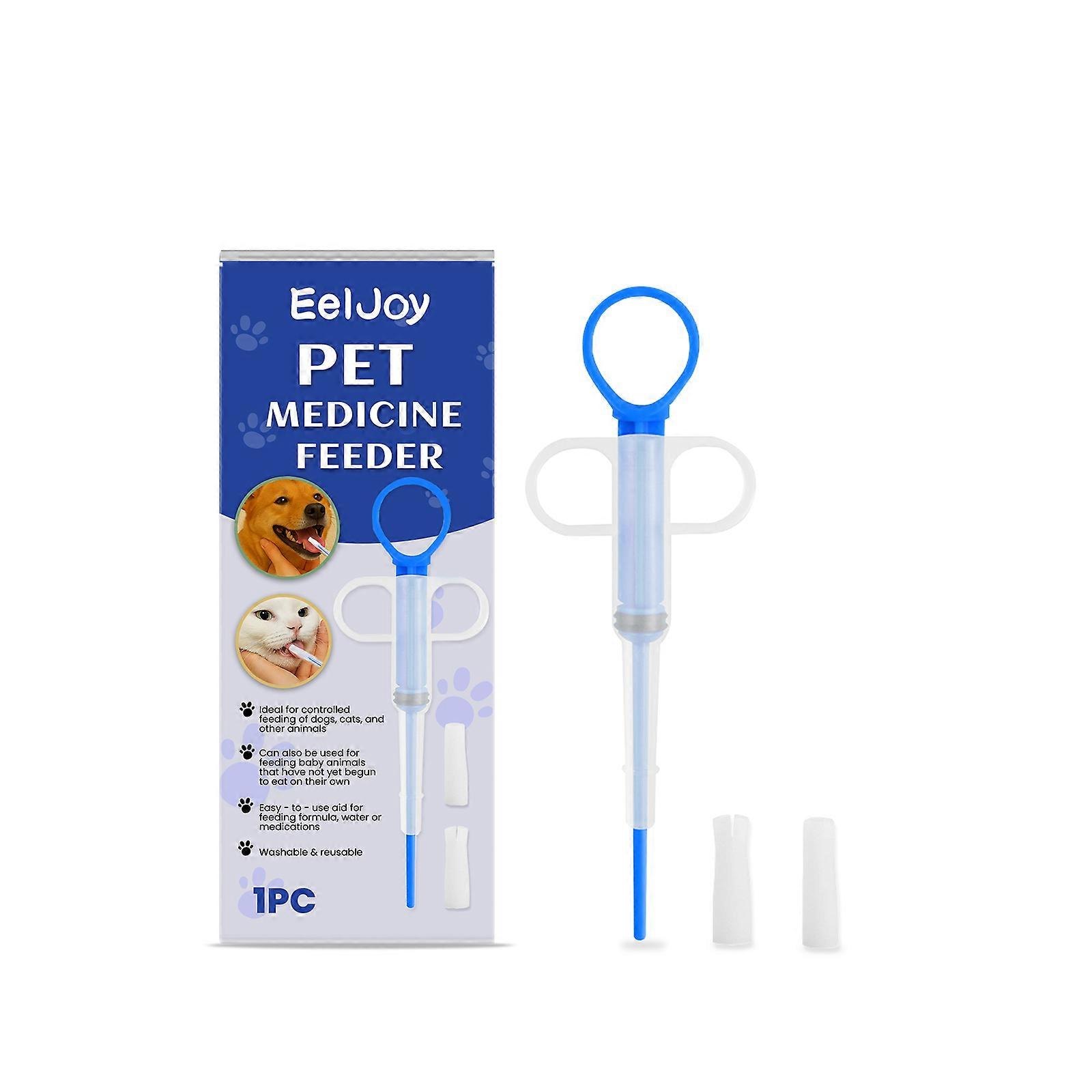 Eeljoy Pet Feeding Dispenser Dogs And Cats Feeding Leak-Proof Bite-Resistant Design Liquid Solid Feeder