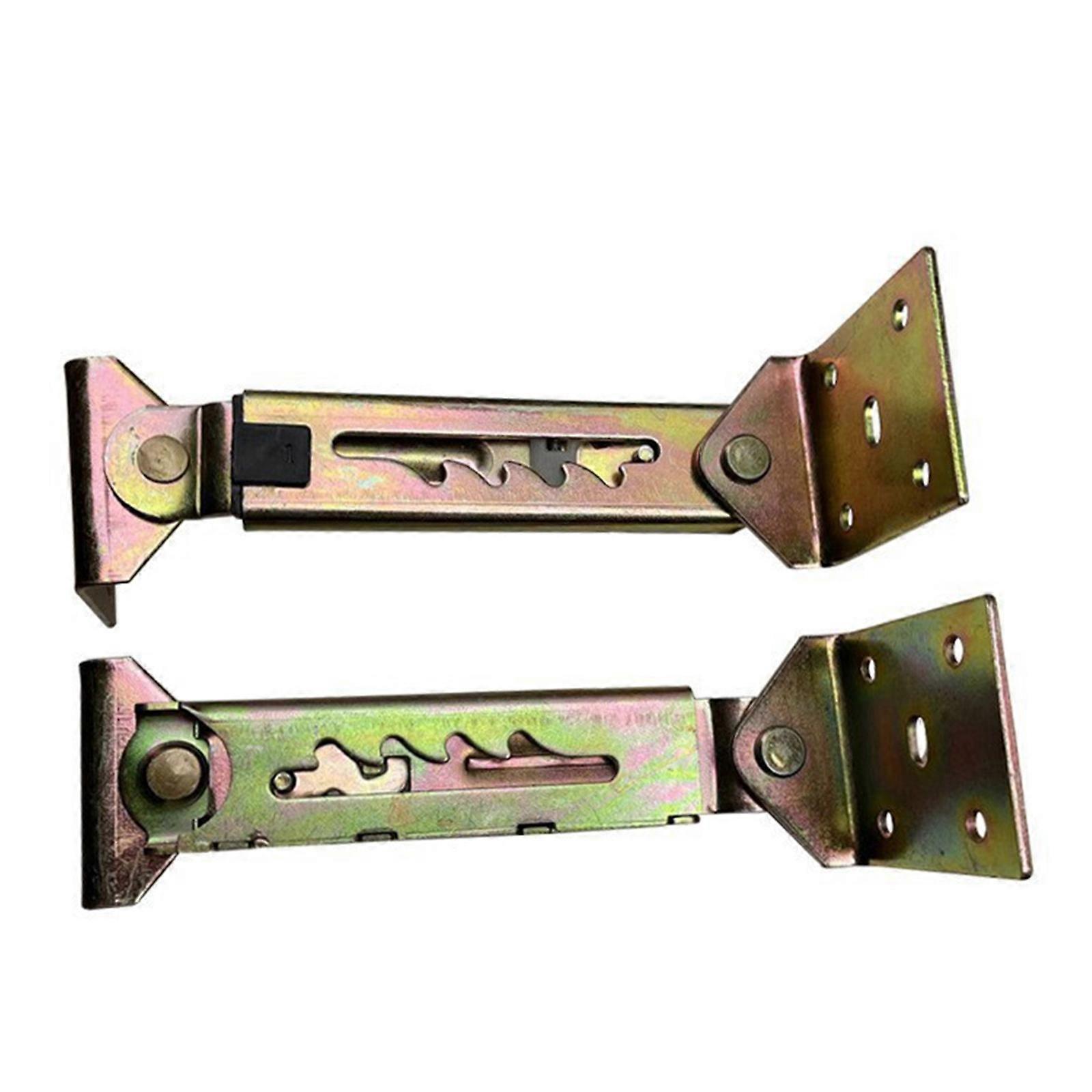 Heavy Duty Steel Hinge with Lift Support Bracket Multiple Position Adjustment Moisture Proof for Kitchen Bathroom Cabinets Multicolor