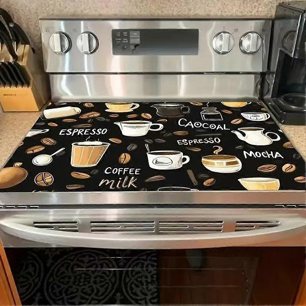 Coffee Cup Drying Mat with Absorbent Diatom Surface for Kitchen Counter and Bar, Brown 52x73cm