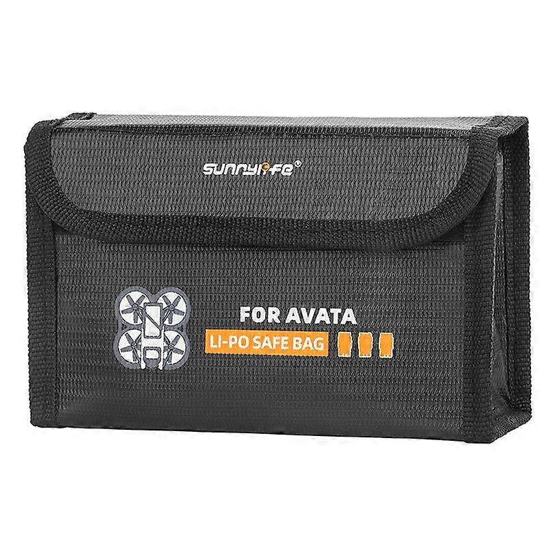 Put 3 Batteries Battery Explosion-proof Bag For DJI Avata