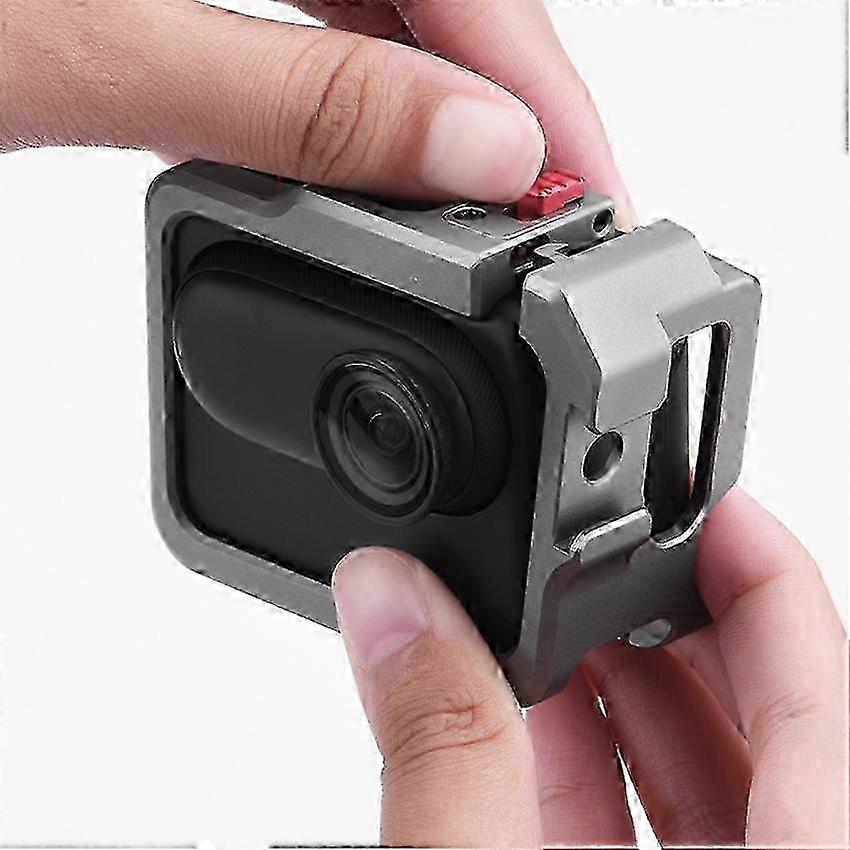 Metal Frame Camera Rabbit Cage Protective Case Drop-proof Accessories for Insta360 GO 3/3S z