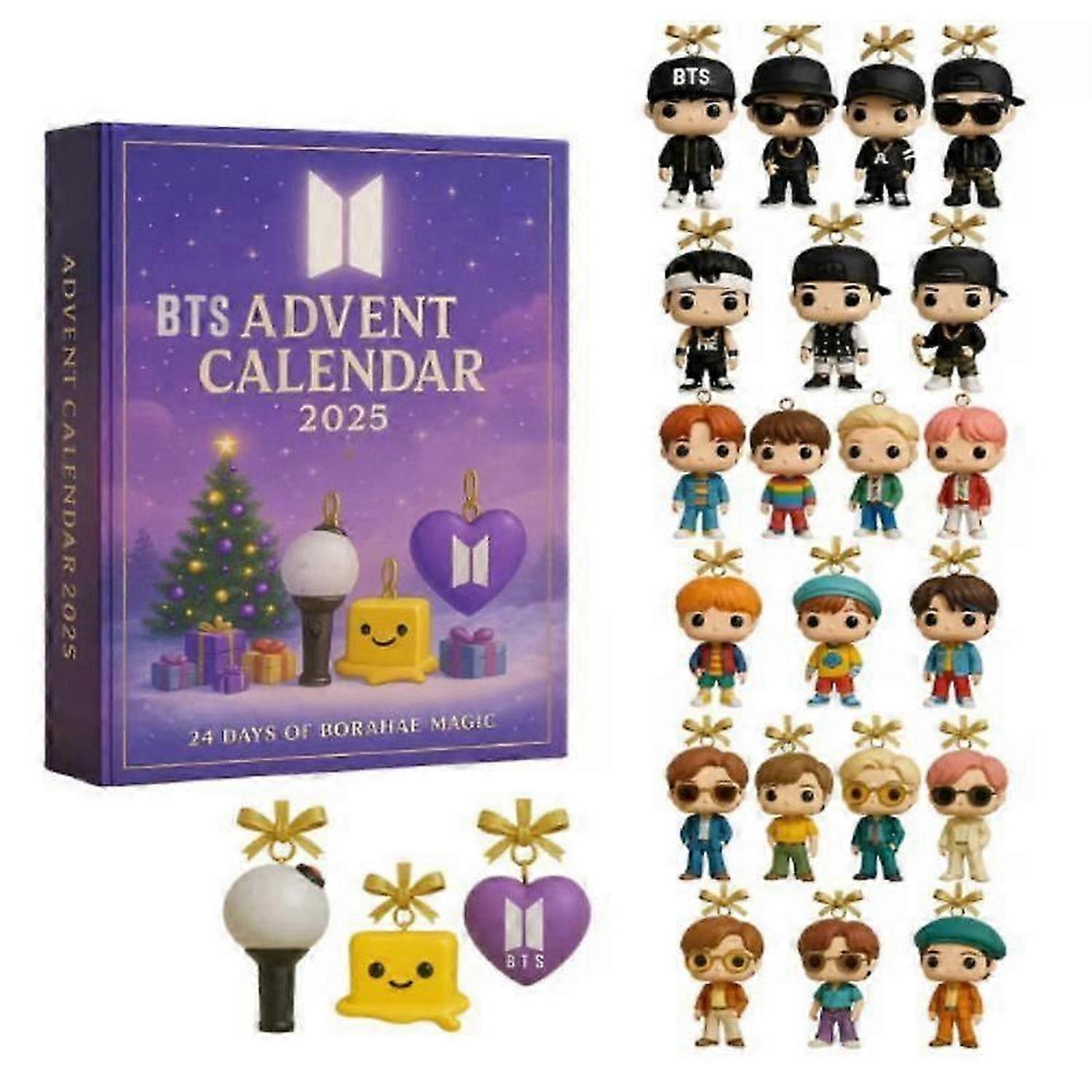 Bts Adventtikalenteri Blind Box Joululahja