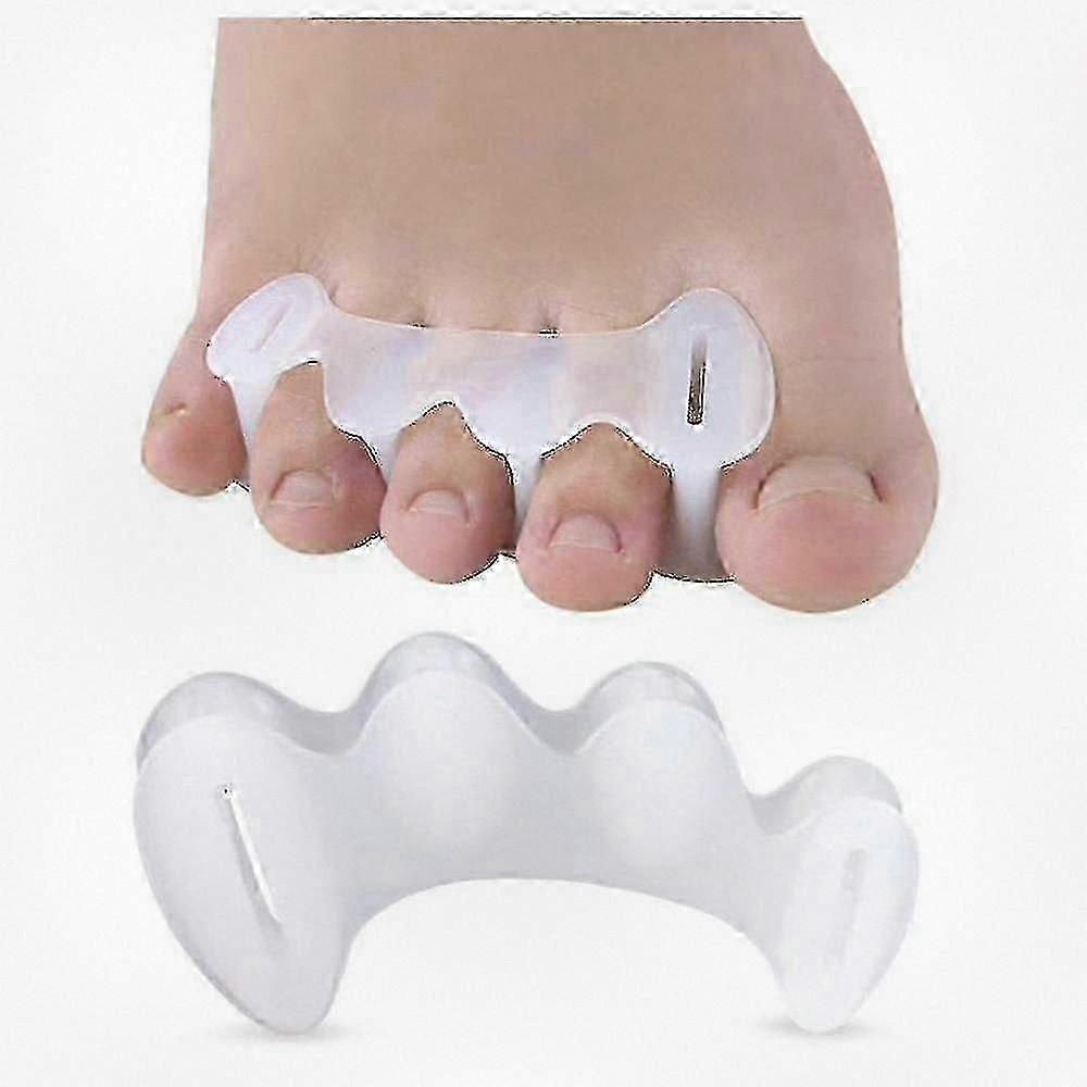 Toe spacers for proper toe alignment, foot support and improved balance