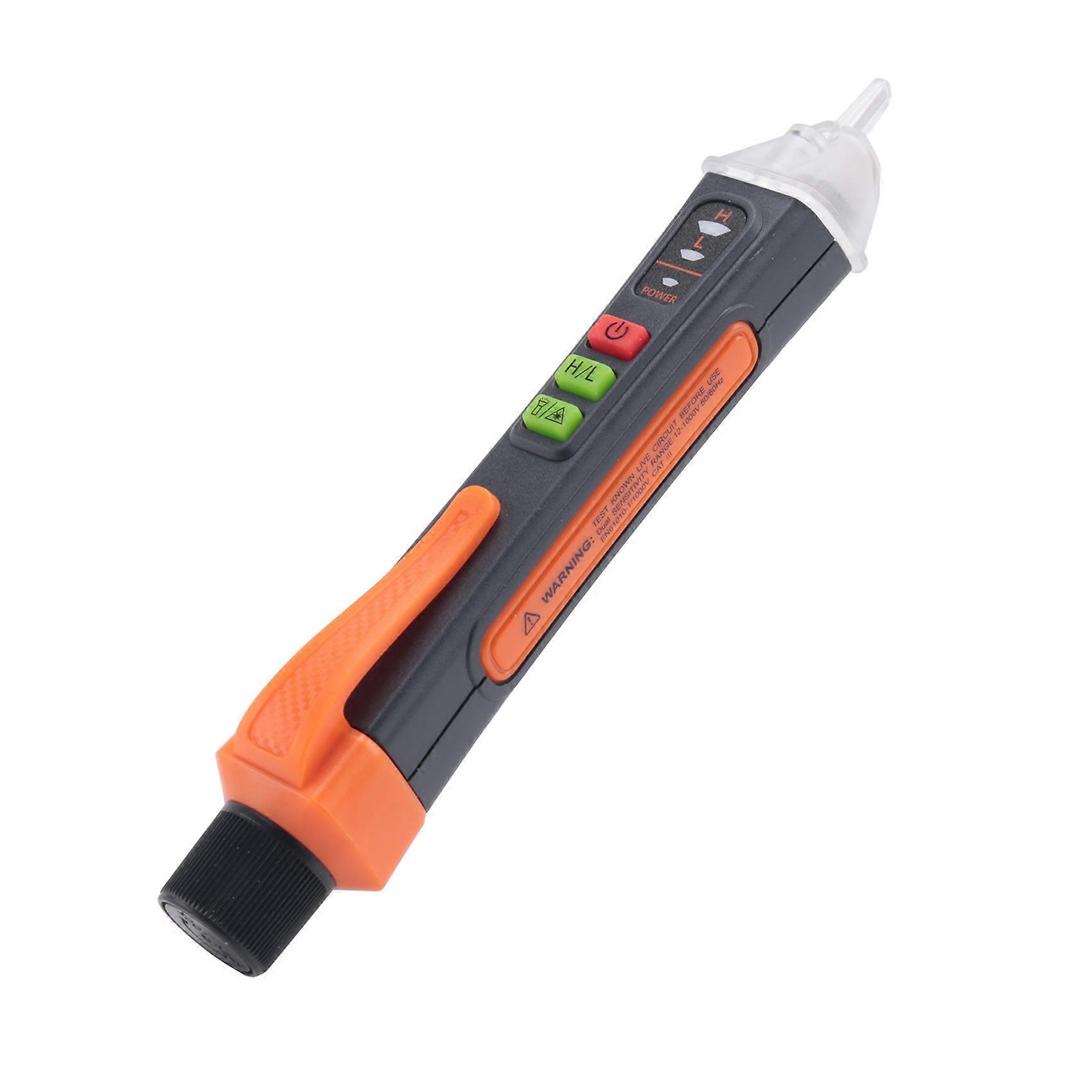 Non-Contact Voltage Test Pen - Dual Range AC Voltage Tester 12V/48V-1000V, Real Time/Empty Line Circuit Detection Tester